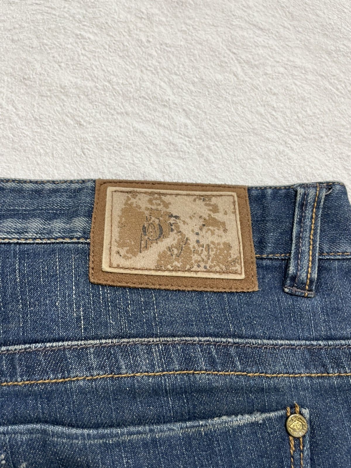 If Six Was Nine 2000s OPT Washed Denim y2k Size US 36 / EU 52 - 10 Thumbnail