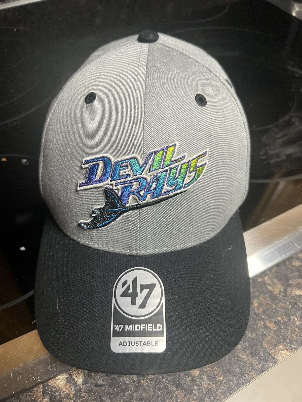 Cooperstown Collection × MLB Tampa Bay Devil Rays Cooperstown Collection Adjustable Hat Size ONE SIZE - 1 Thumbnail