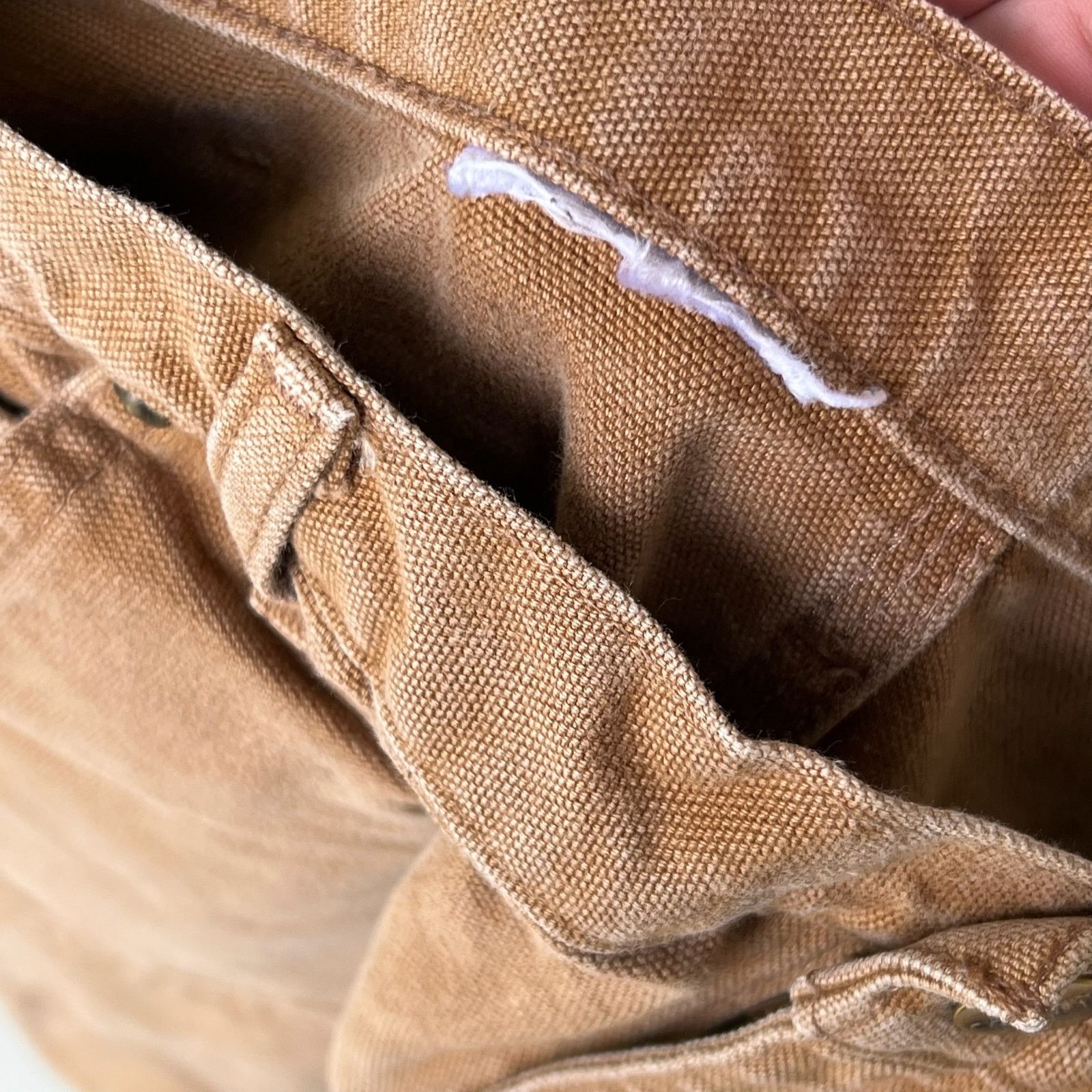 Carhartt × Vintage Carhartt brown double knee work wear carpenter pants Size US 31 - 6 Thumbnail
