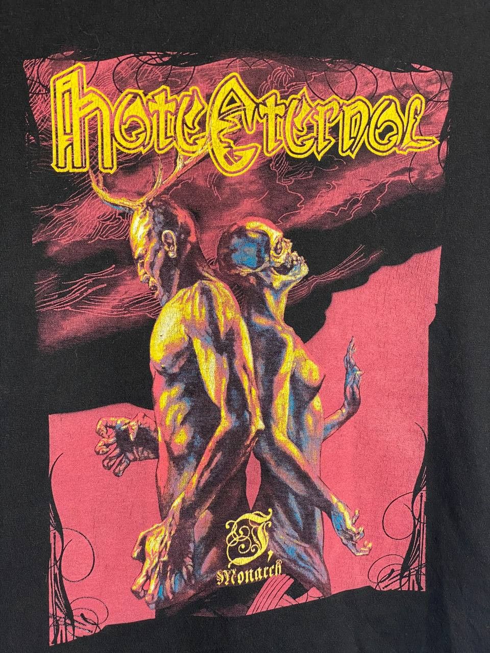 Band Tees × Vintage Vintage 2005 Hate Eternal I Monarch Earache T Shirt Size US S / EU 44-46 / 1 - 3 Thumbnail