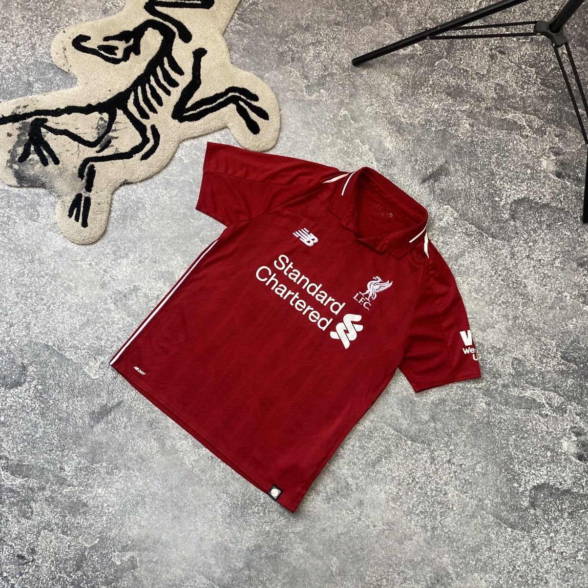 New Balance Mens New Balance Liverpool Home Soccer jersey Size US S / EU 44-46 / 1 - 1 Thumbnail