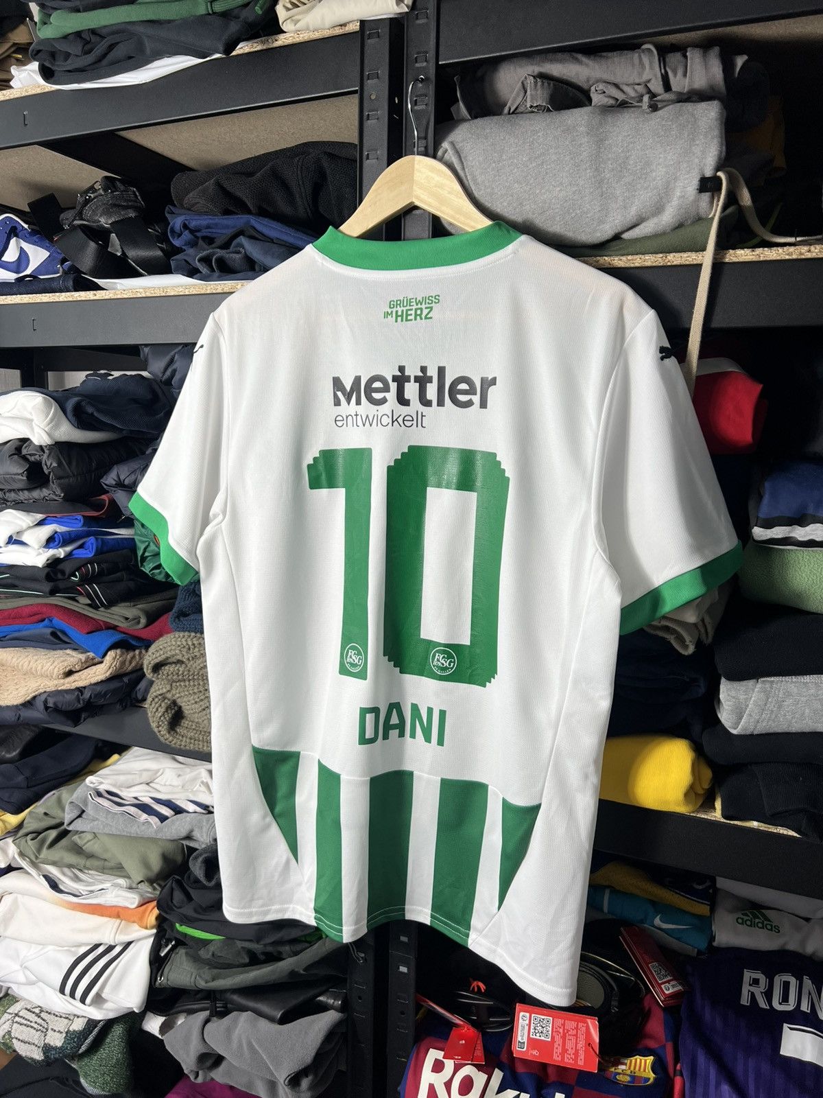 Puma Puma FC St. Gallen 1879 Football Jersey T-Shirt Dani #10 Size US M / EU 48-50 / 2 - 2 Thumbnail