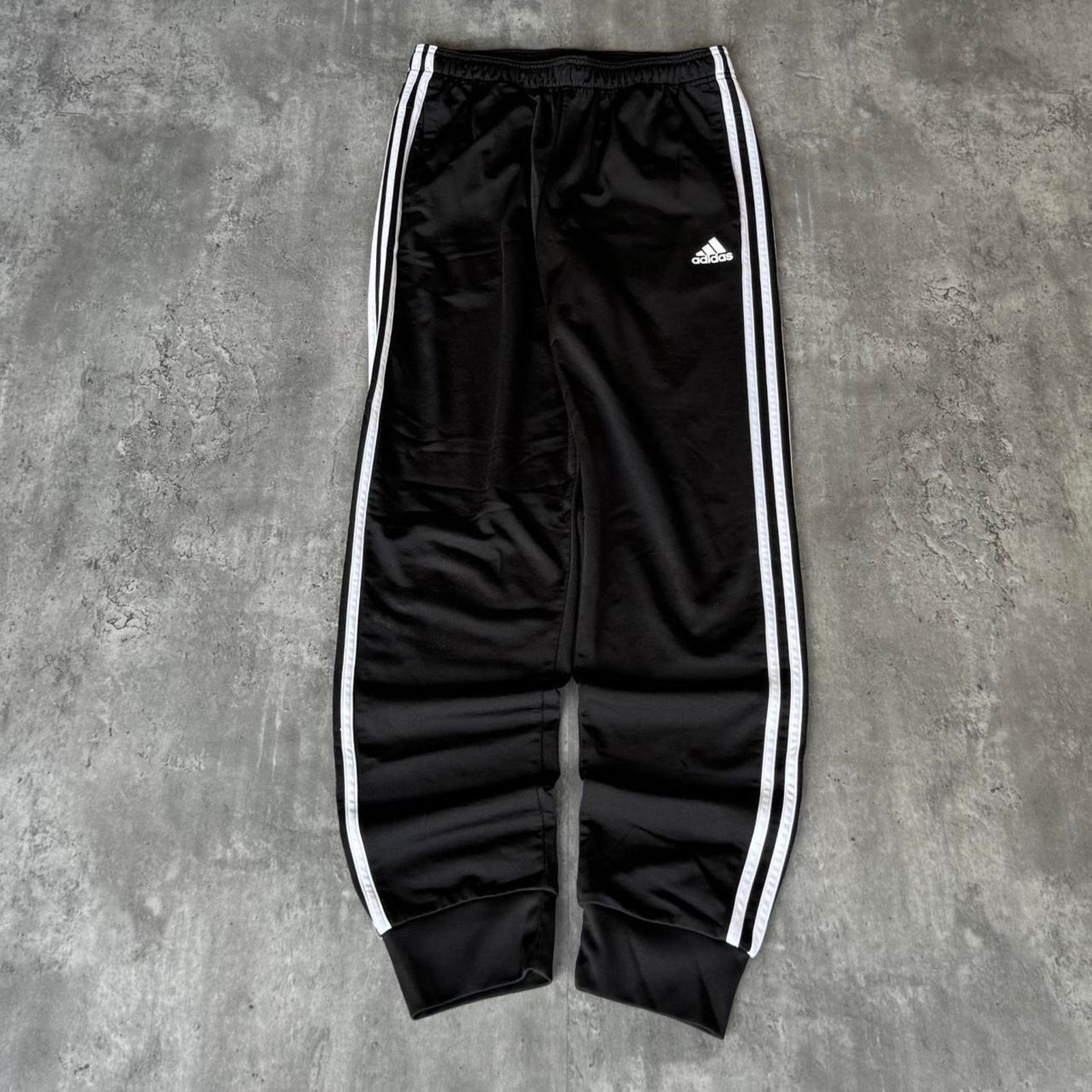 Adidas × Vintage Vintage Y2K Adidas Grunge Three Stripes Jogger Sweatpants Size US 30 / EU 46 - 1 Thumbnail