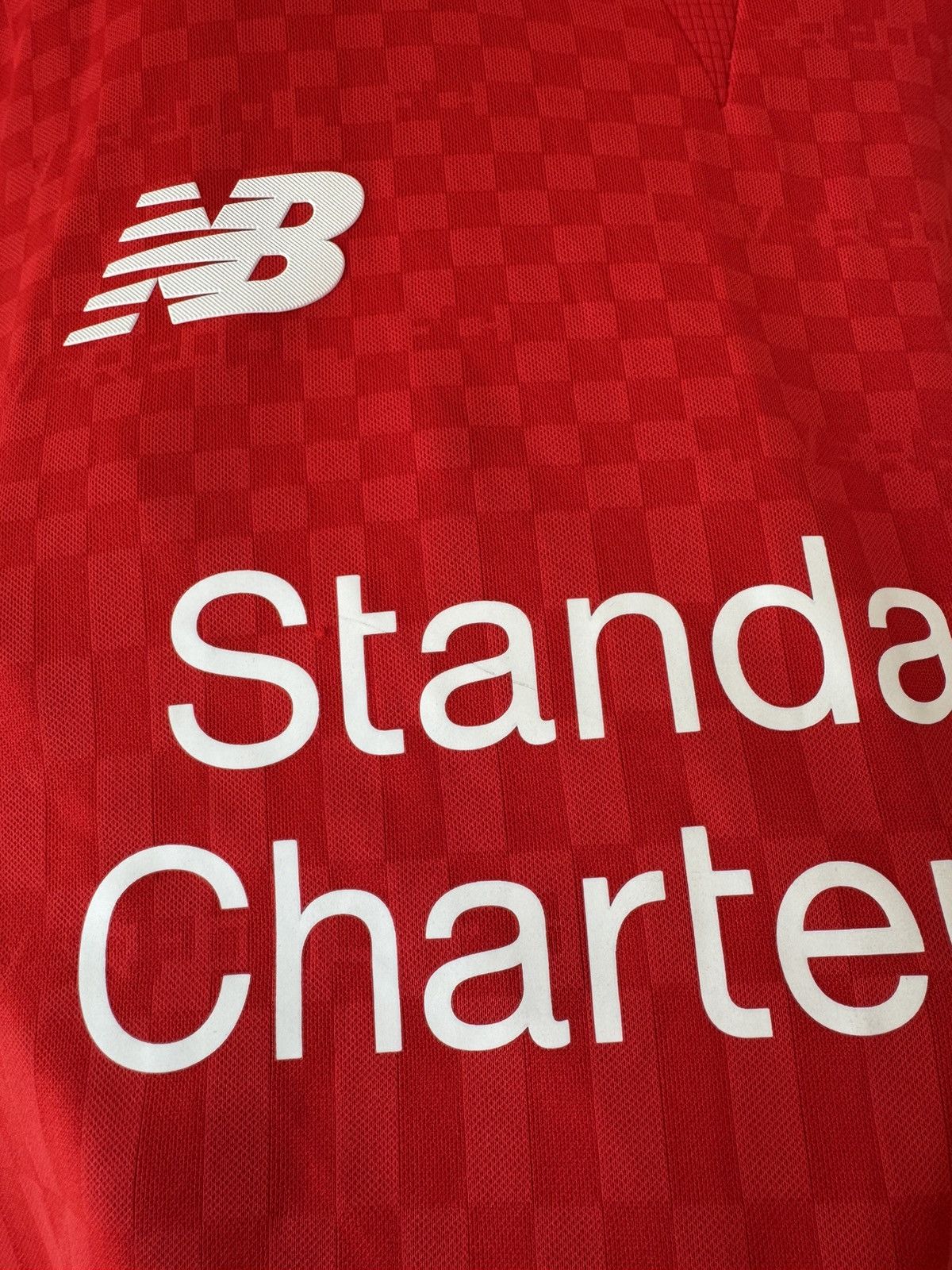 New Balance Liverpool 2015-2016 Home Soccer Jersey Football Shirt Kit Size US XL / EU 56 / 4 - 7 Thumbnail