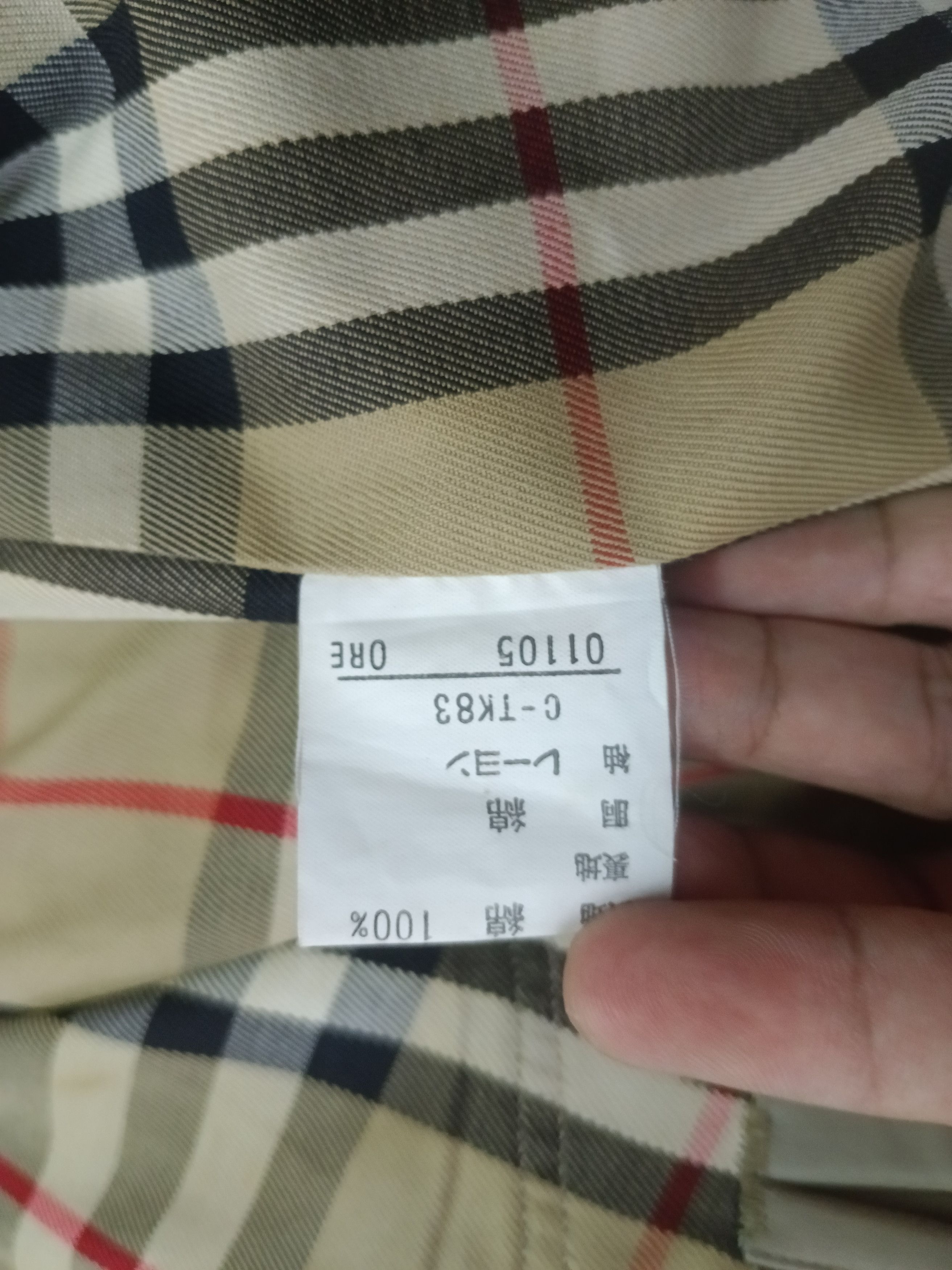 Burberry Vintage Burberrys Made in England Trench Coat Nova Check Size US M / EU 48-50 / 2 - 6 Thumbnail