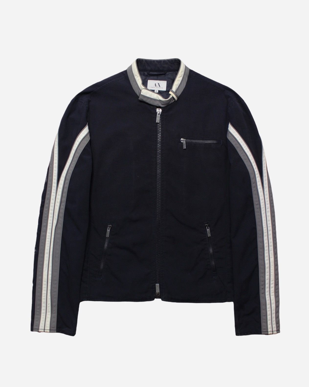00s archive armani bomber jacket 黒 ファー