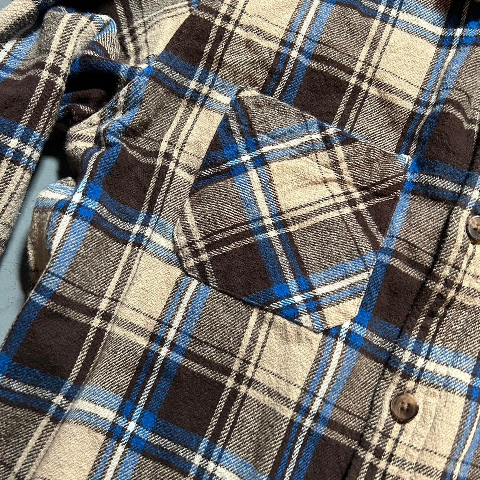 Stussy Stussy long sleeve flannel button Size US XL / EU 56 / 4 - 4 Thumbnail