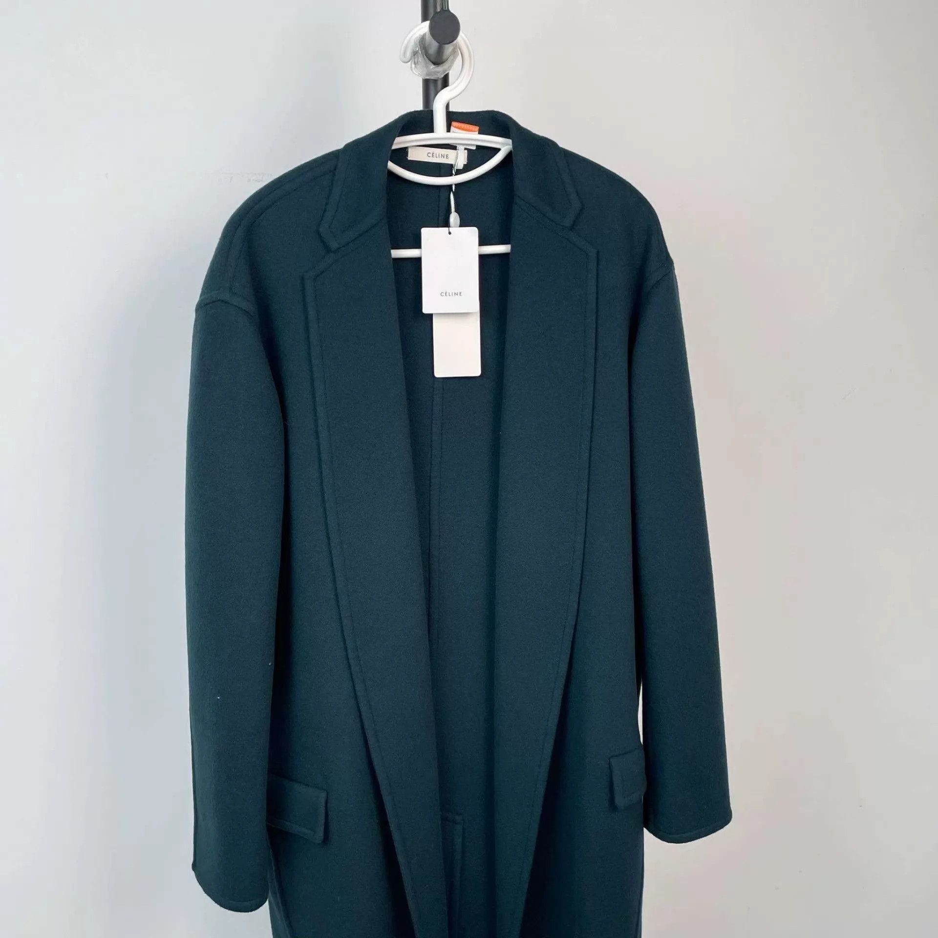 Celine Celine blue cashmere coat 36 NWT Size XS / US 0-2 / IT 36-38 - 8 Thumbnail