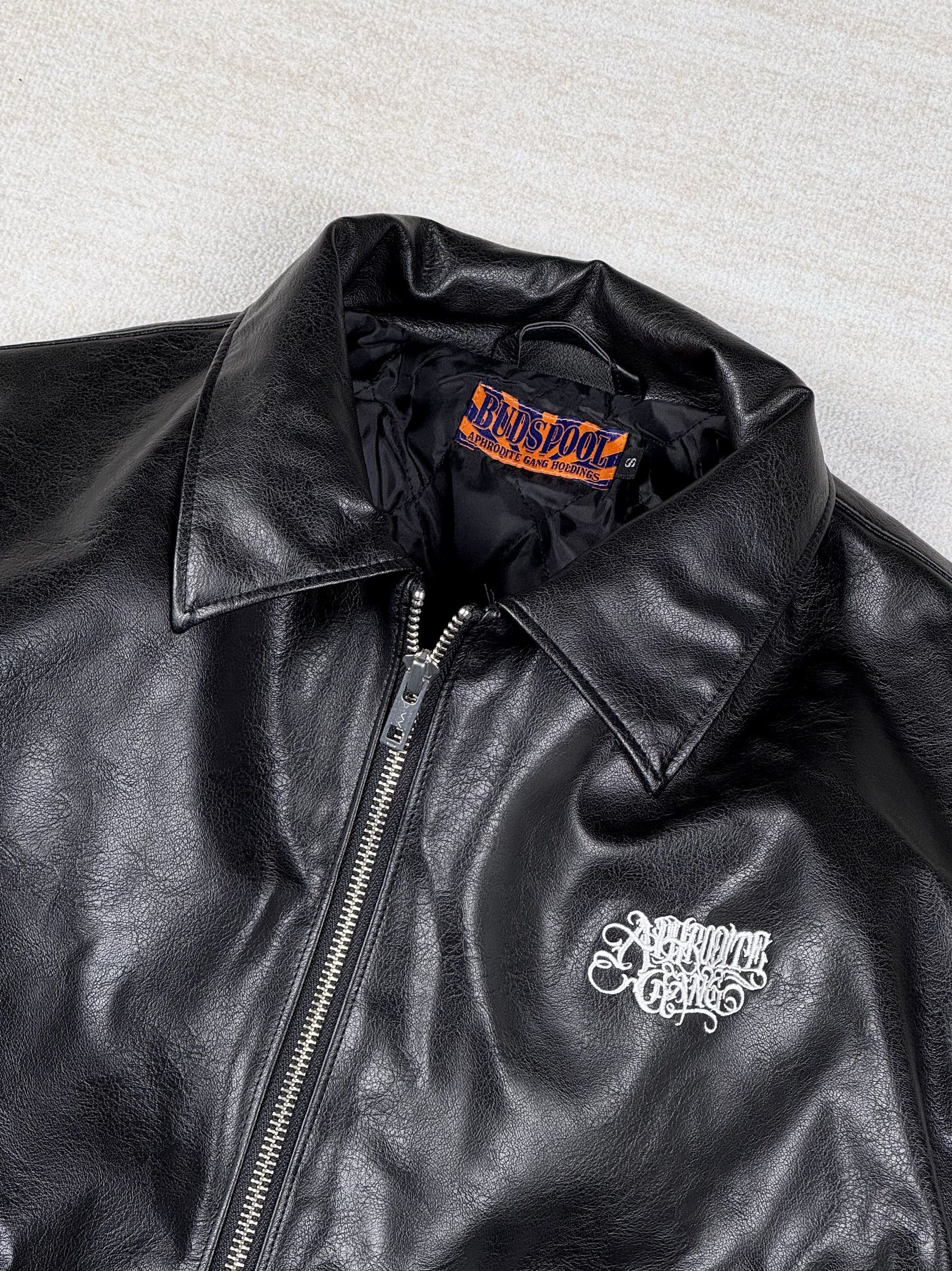 Japanese Brand BUDSPOOL ALL DAY - FAUX LEATHER ZIP JACKET Size US S / EU 44-46 / 1 - 5 Thumbnail