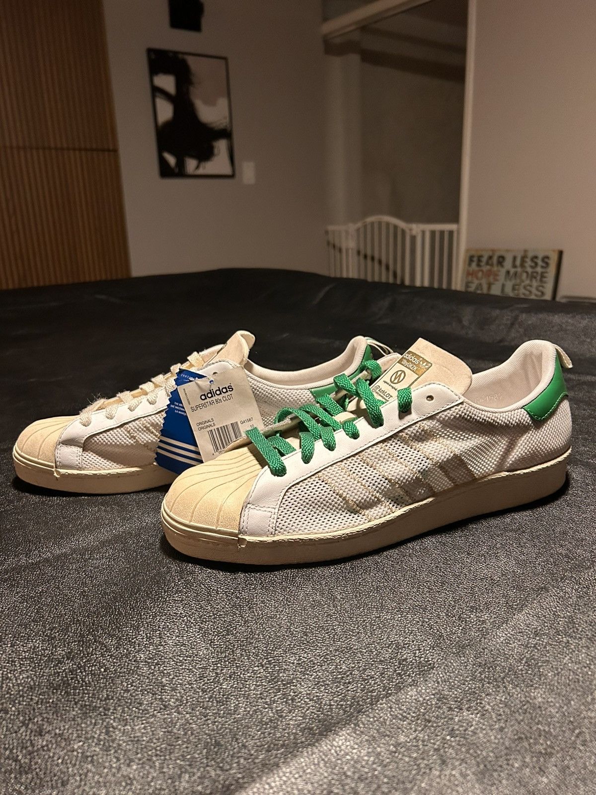 Adidas × CLOT Adidas Clot x ObyO Kazuki x Superstar 80 kzkLOT (Size 10.5) Size US 10.5 / EU 43-44 - 4 Thumbnail