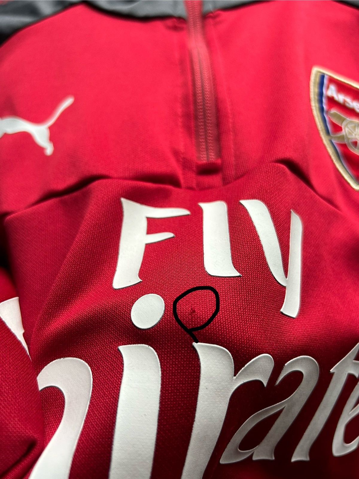 Puma Arsenal 2017/18 Puma training football sweatshirt Size US S / EU 44-46 / 1 - 6 Thumbnail