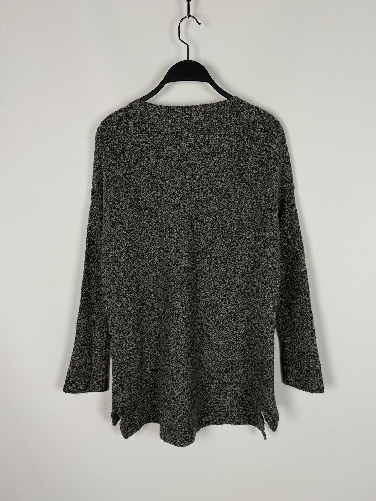 Vintage Eudon Choi EC2 London Grey Melange Knit Tunic Sweater Size S / US 4 / IT 40 - 9 Thumbnail