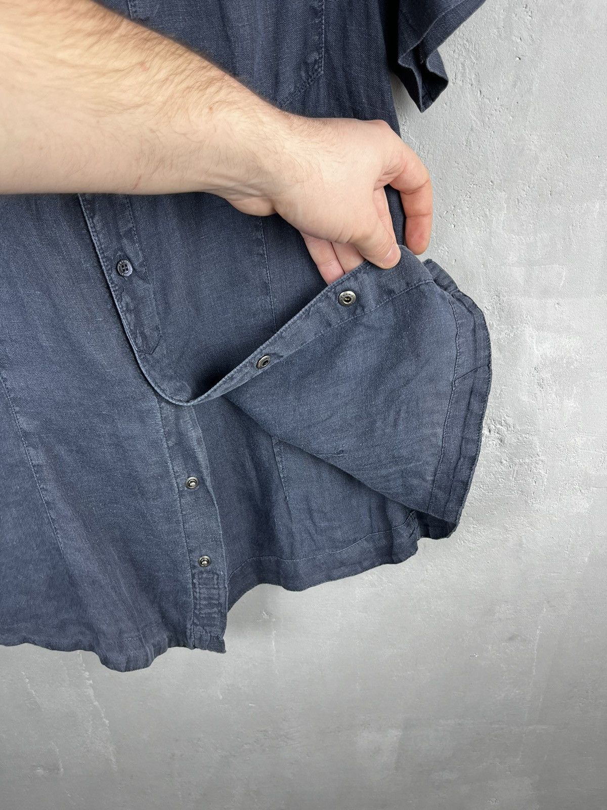 Armani × Giorgio Armani × Vintage Armani Lino shirt vintage Size US M / EU 48-50 / 2 - 9 Thumbnail
