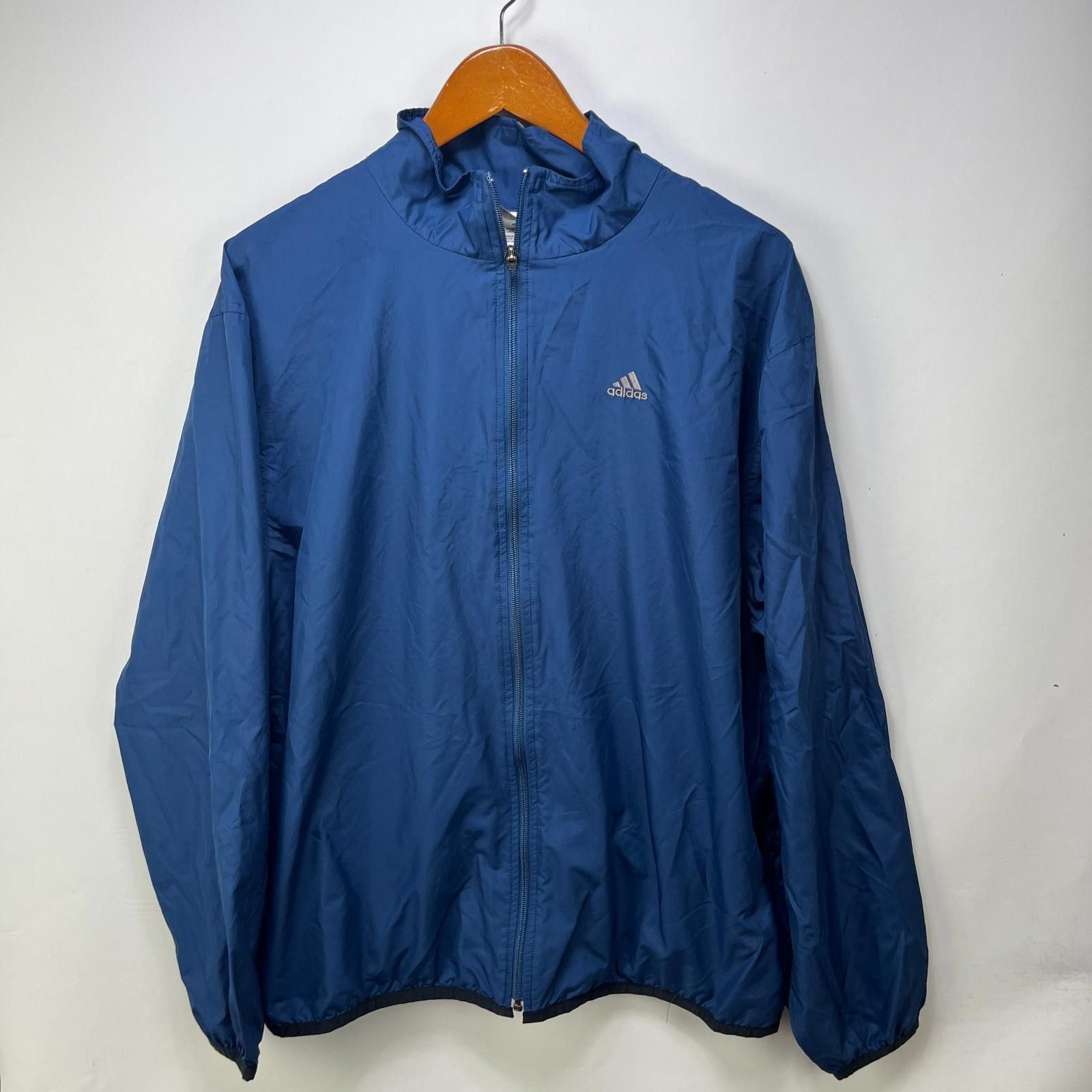 Adidas Vintage Adidas Full Zip Windbreaker Jacket Large Size US L / EU 52-54 / 3 - 1 Thumbnail