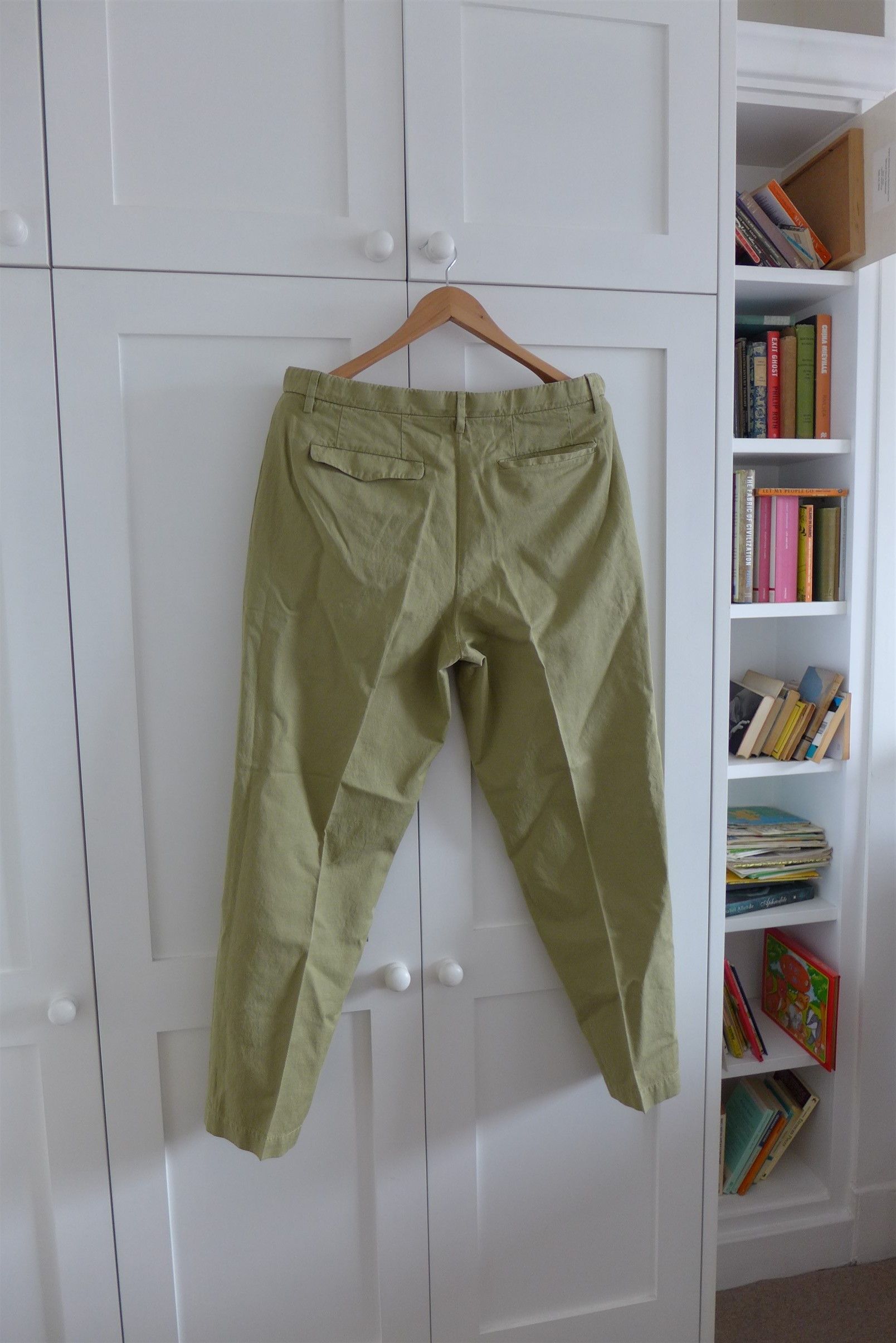 Barena Barena Masco Vignola Trousers - Canna Cotton-Linen. Size US 36 / EU 52 - 2 Thumbnail