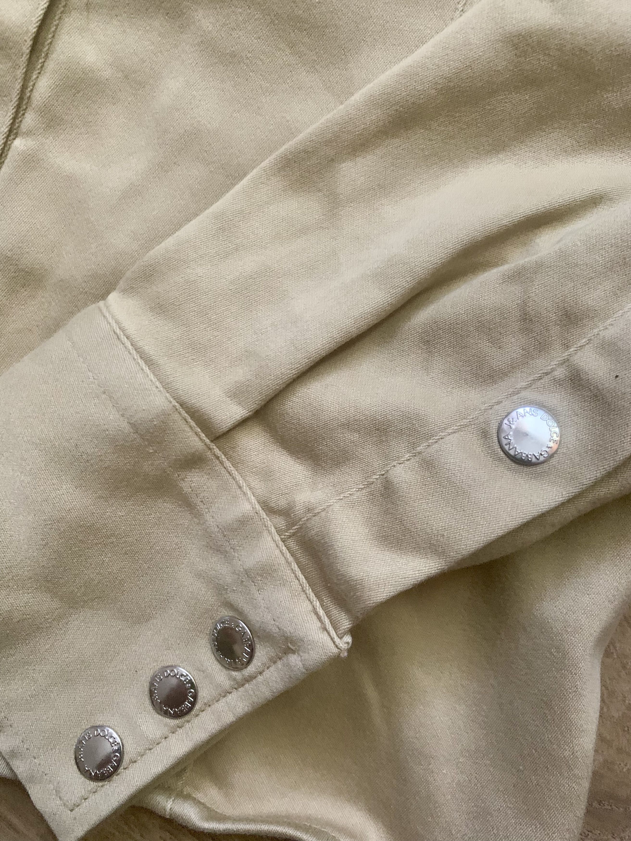 Dolce & Gabbana Vintage Dolce&Gabbana Military Style Shirt Overshirt.XS Size XS / US 0-2 / IT 36-38 - 6 Thumbnail