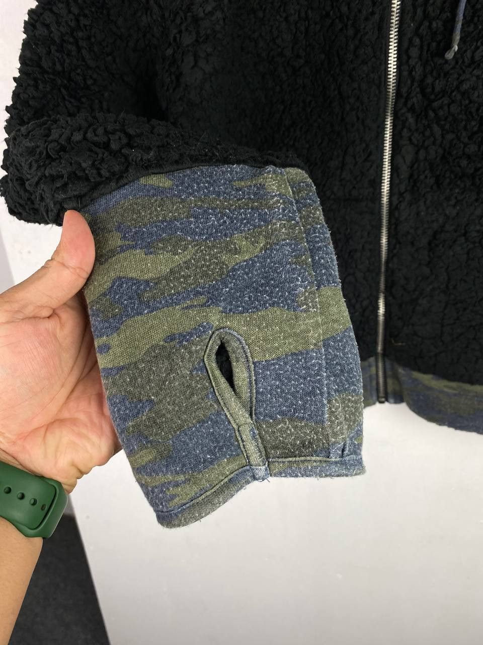 Sierra Designs sierra design fleece jacket camo finishing net lining Size US XL / EU 56 / 4 - 5 Thumbnail