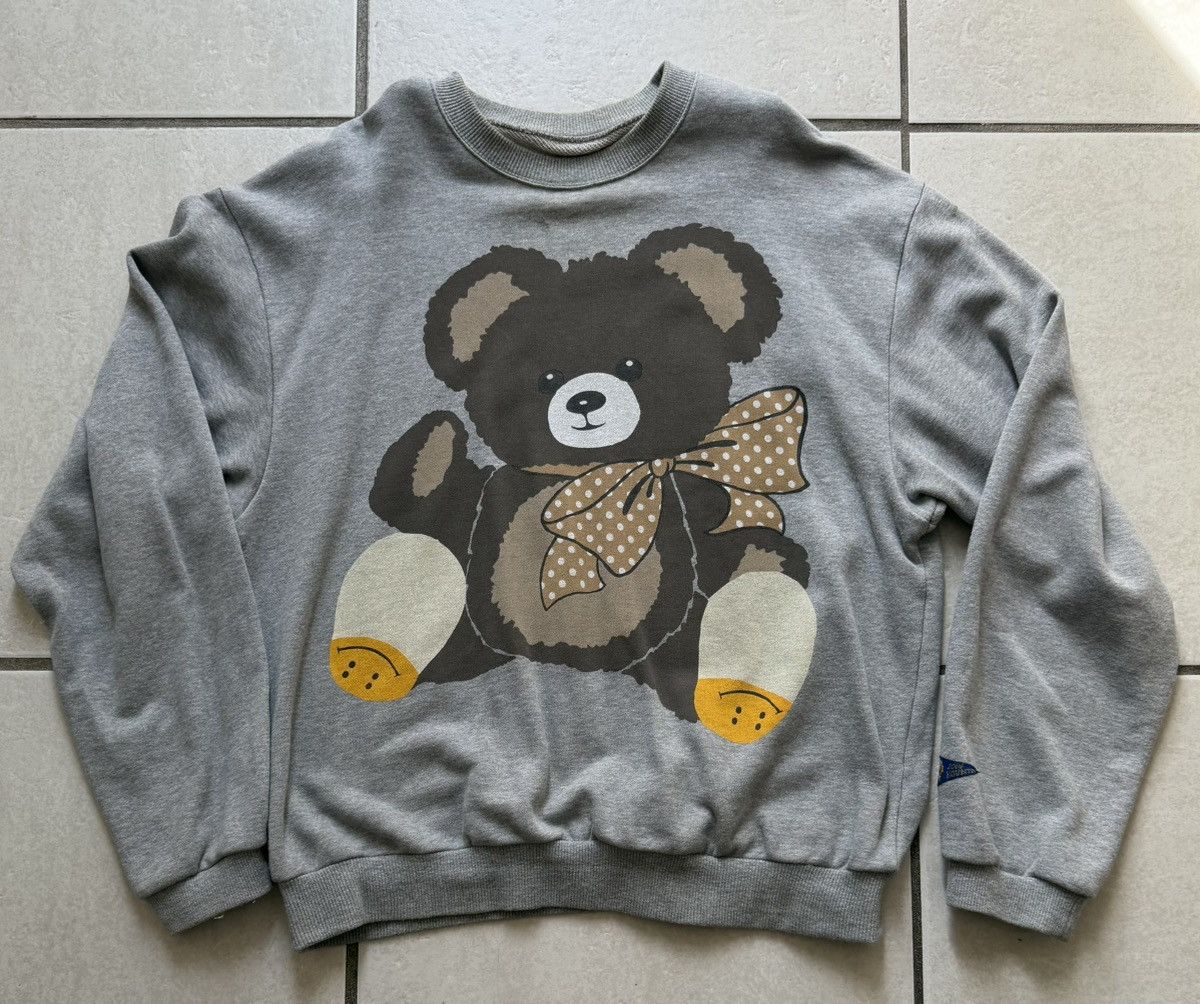 Kapital Top Fleece Crew BIG BEAR in RAINBOW HAPPY SOX Size US XL / EU 56 / 4 - 1 Thumbnail