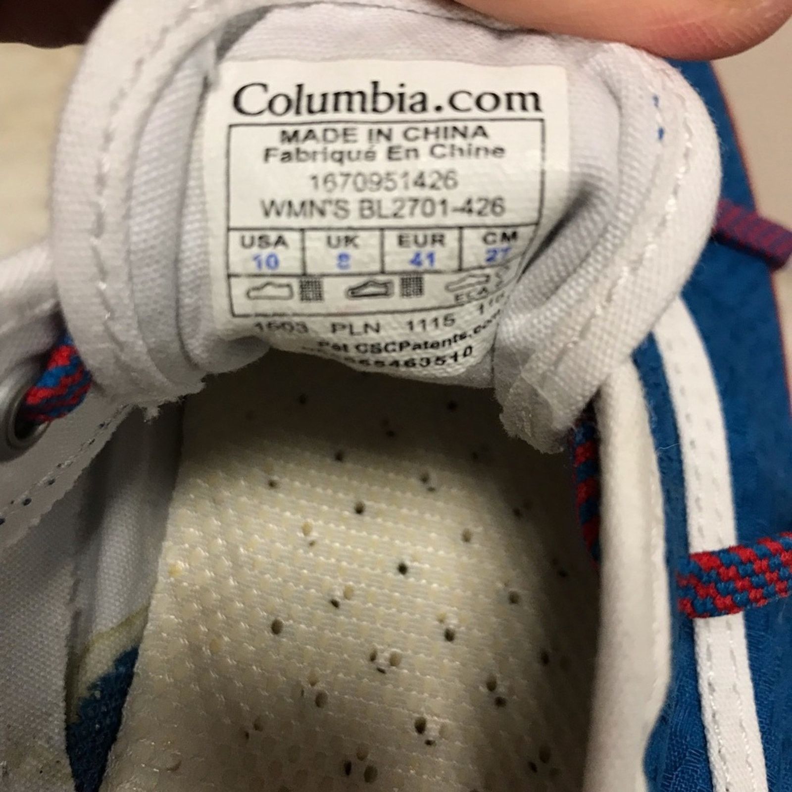 Columbia Columbia canvas lace up slip on low top sneakers Size US 10 / IT 40 - 7 Thumbnail