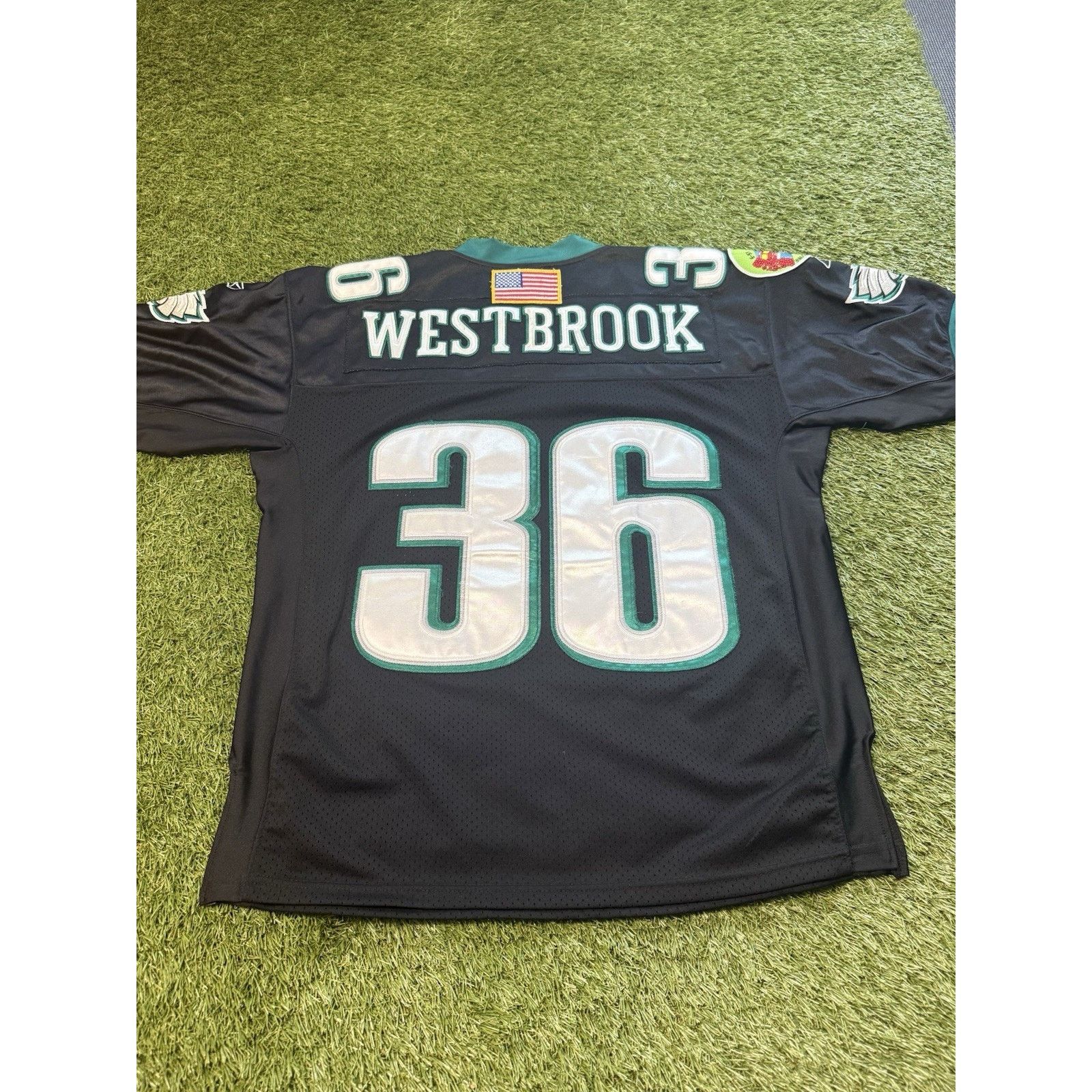 Reebok VTG Authentic Reebok Philadelphia Eagles Westbrook Men 48 Size US XL / EU 56 / 4 - 4 Thumbnail