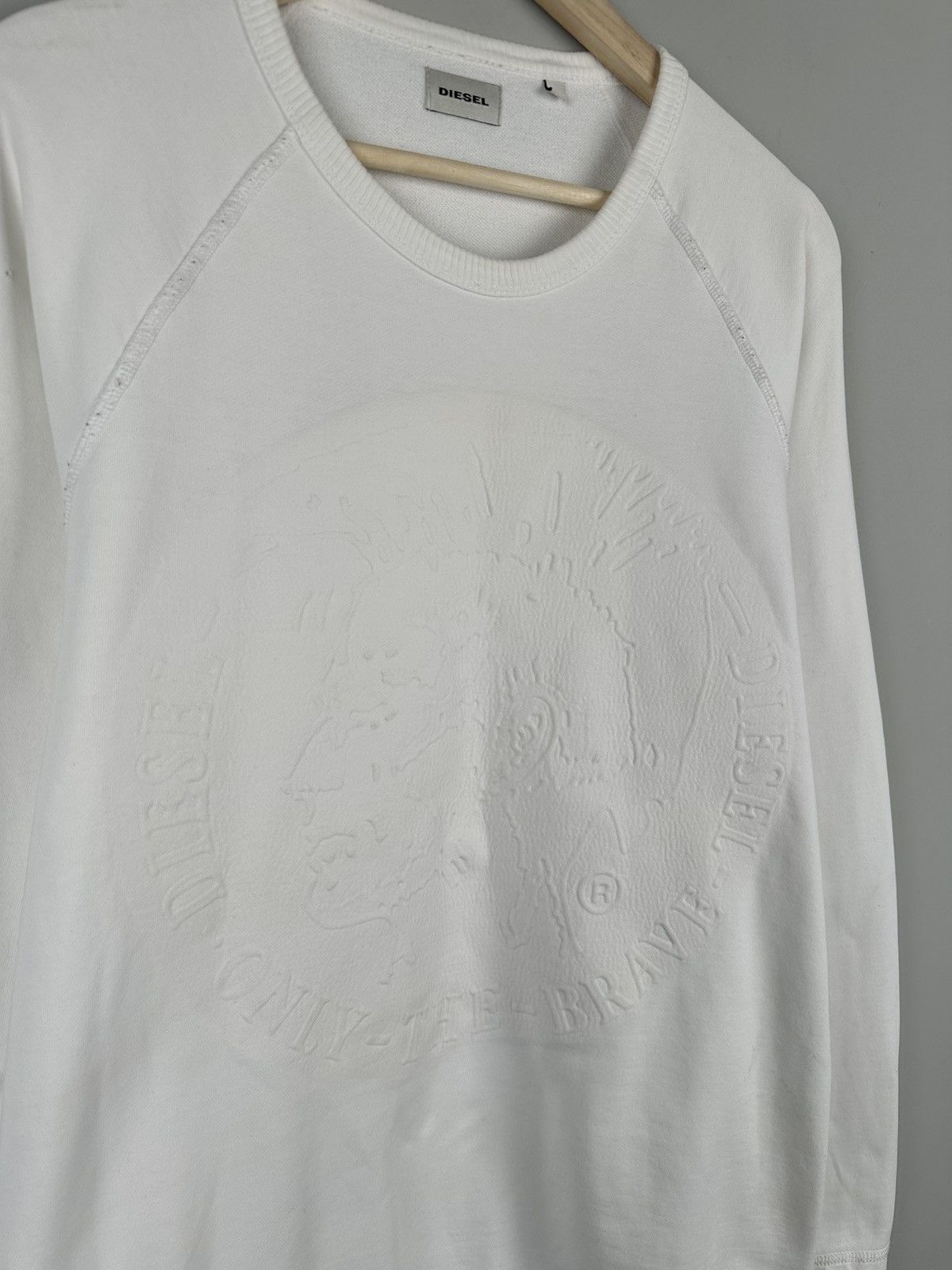Diesel Diesel Box Logo Sweatshirt Oversized Size US L / EU 52-54 / 3 - 3 Thumbnail