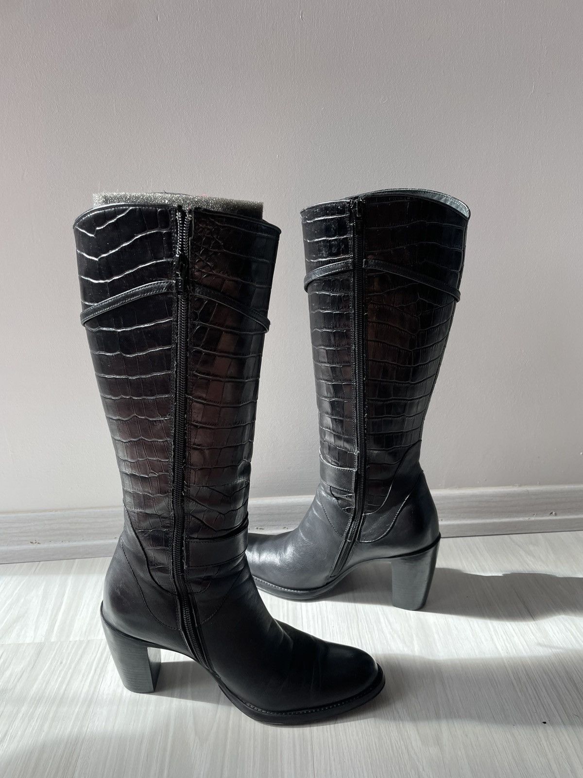 Vintage Vintage leather boots Size US 6.5 / IT 36.5 - 12 Thumbnail