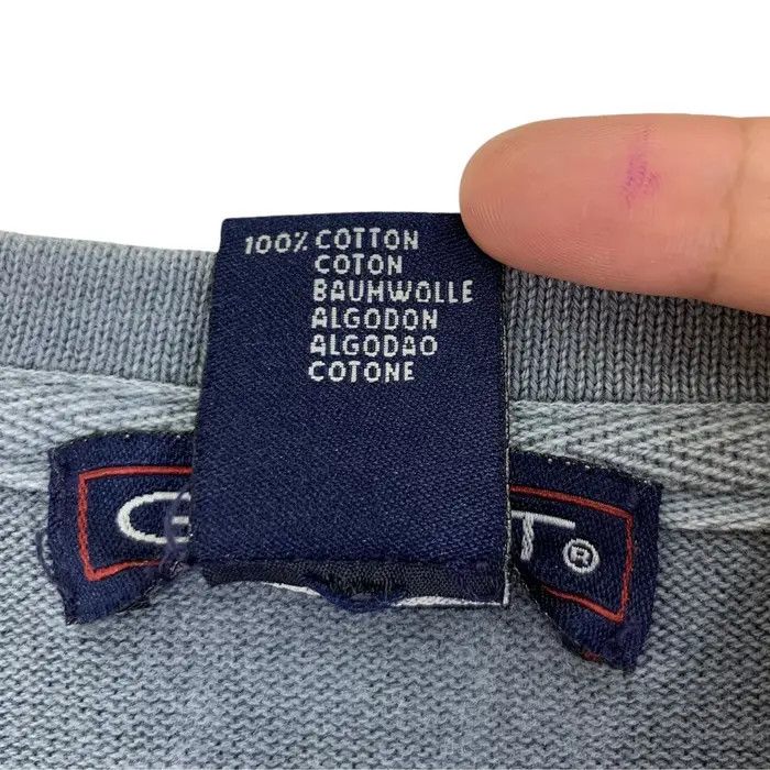 Gant Vintage 90’ GANT MADE IN ITALY Natural Faded Dye Tee Shirt Size US M / EU 48-50 / 2 - 7 Thumbnail