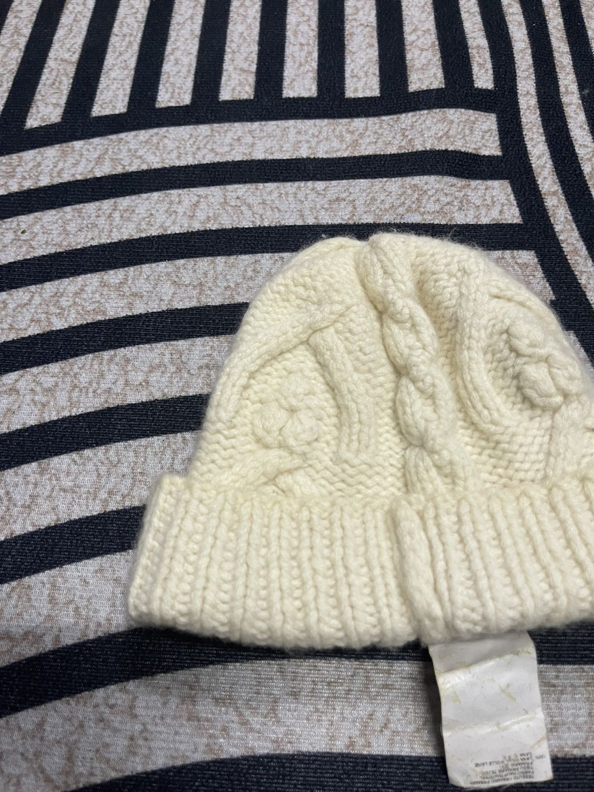 Maison Margiela MM14 MAISON MARTIN MARGEILA KNIT WOOL BEANIE HAT Size ONE SIZE - 4 Thumbnail