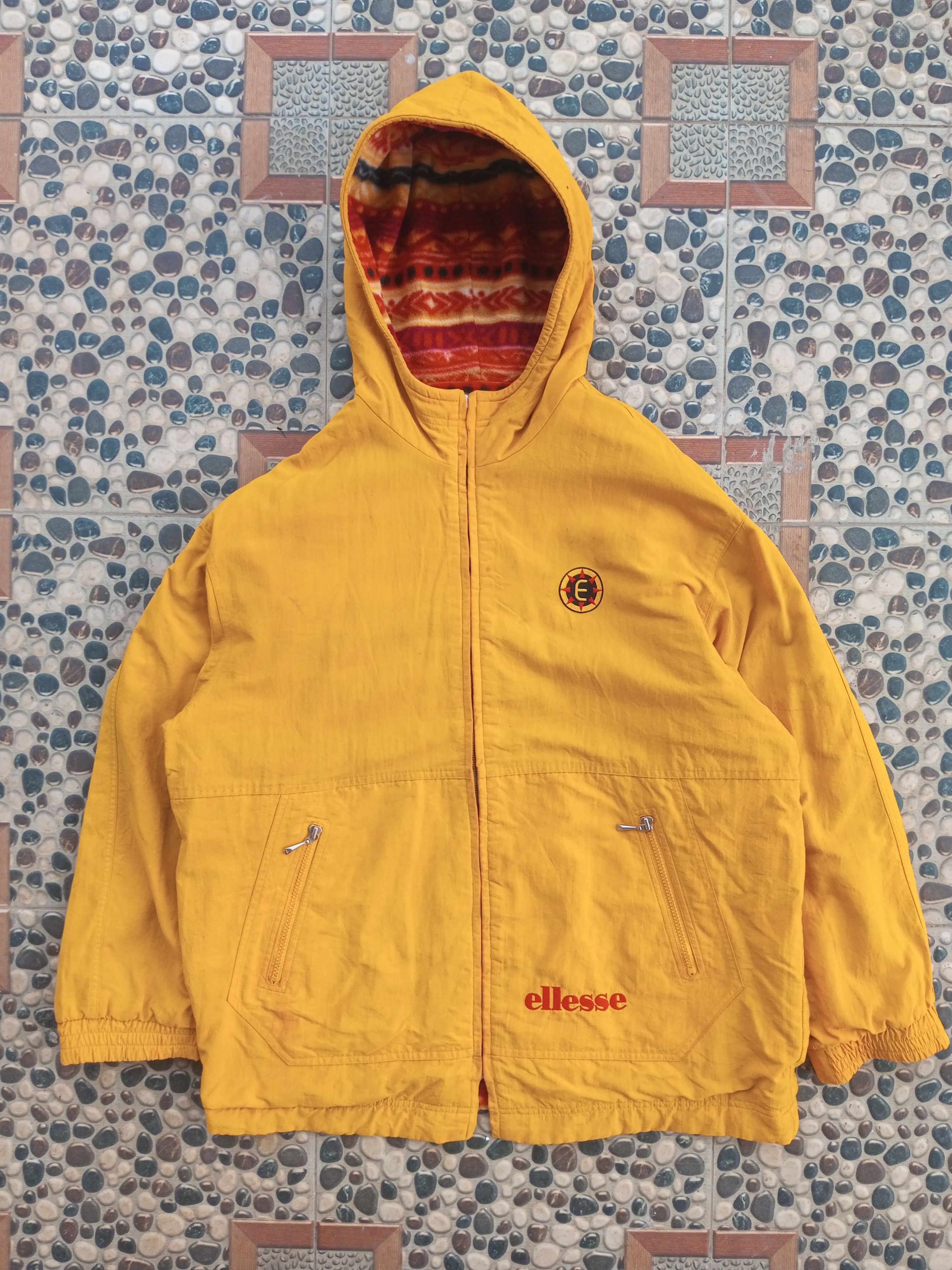 Ellesse Vintage ellesse reversible Navajo jacket Size US XL / EU 56 / 4 - 1 Thumbnail