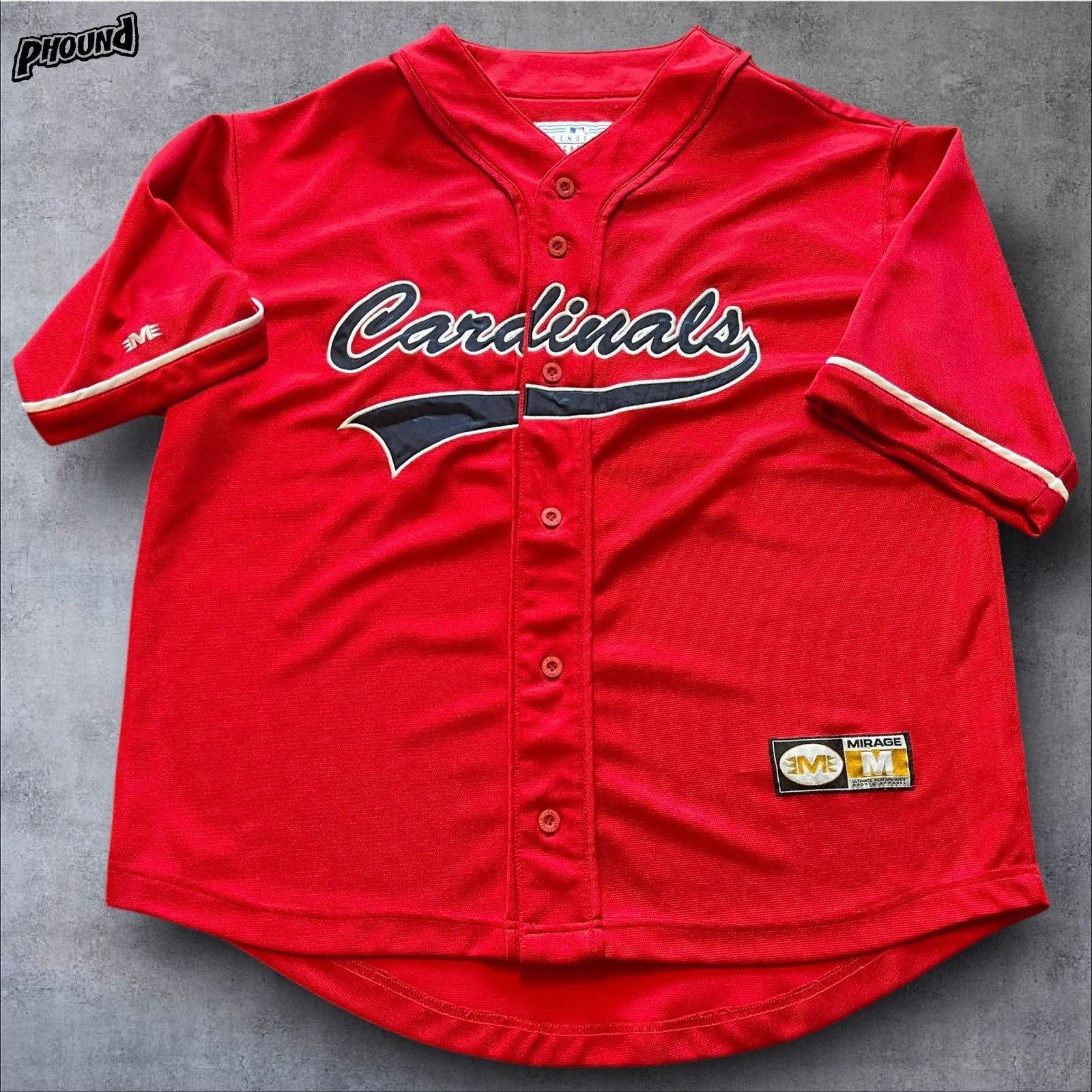 Mirage Mark Mcgwire #25 Vtg Cardinals Jersey M Genuine MIRAGE Size US M / EU 48-50 / 2 - 1 Thumbnail