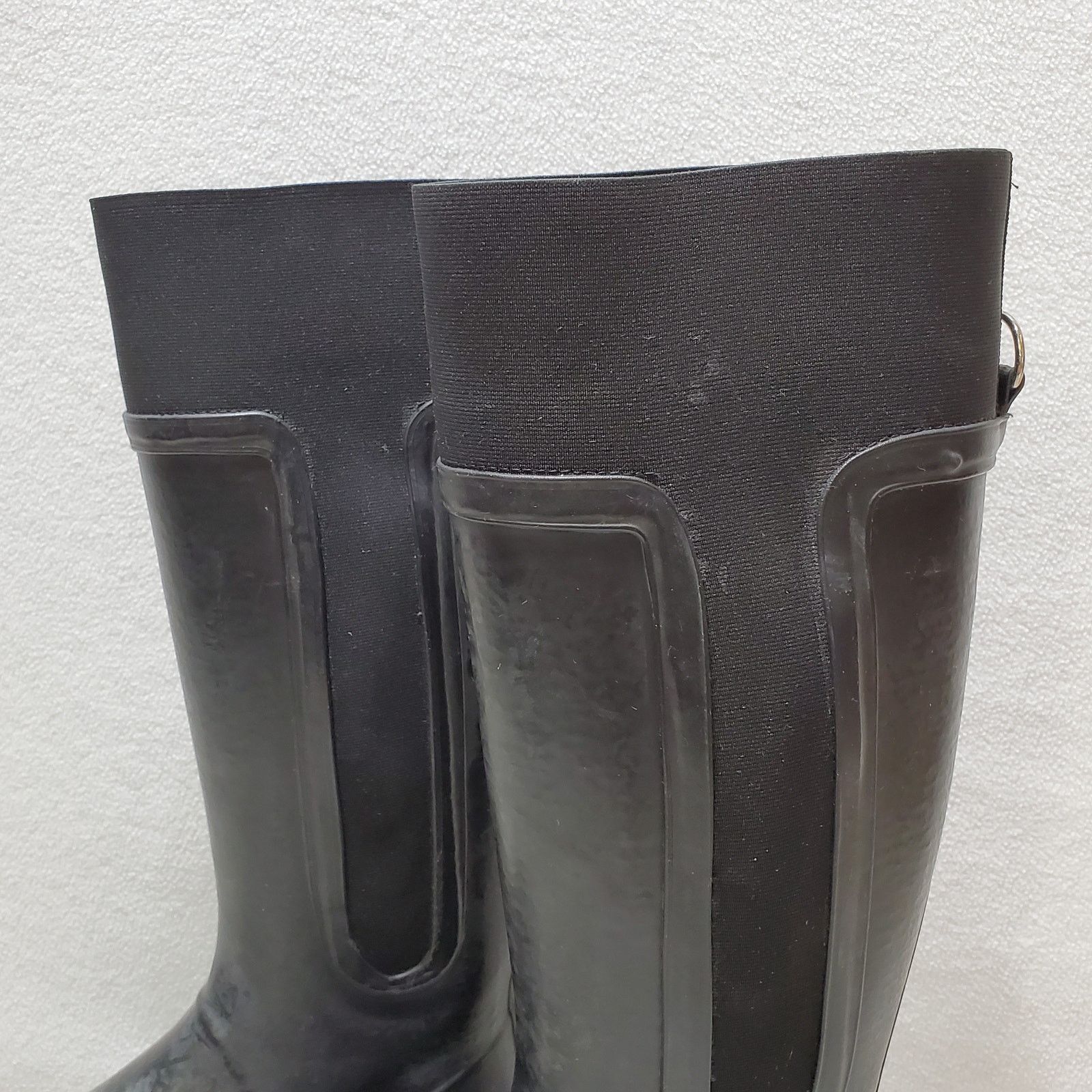 Ilse Jacobsen Isle Jacobsen Hornbach Rain Boots Womens 40/9.5 Black Tall Size US 9.5 / IT 39.5 - 9 Thumbnail