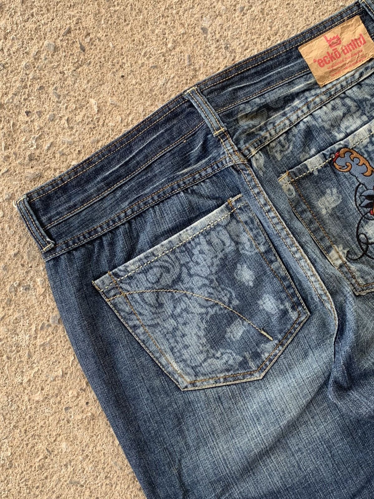 Ecko Unltd. × Marc Ecko Vintage Marc Ecko unlimited baggy jeans Size US 36 / EU 52 - 4 Thumbnail