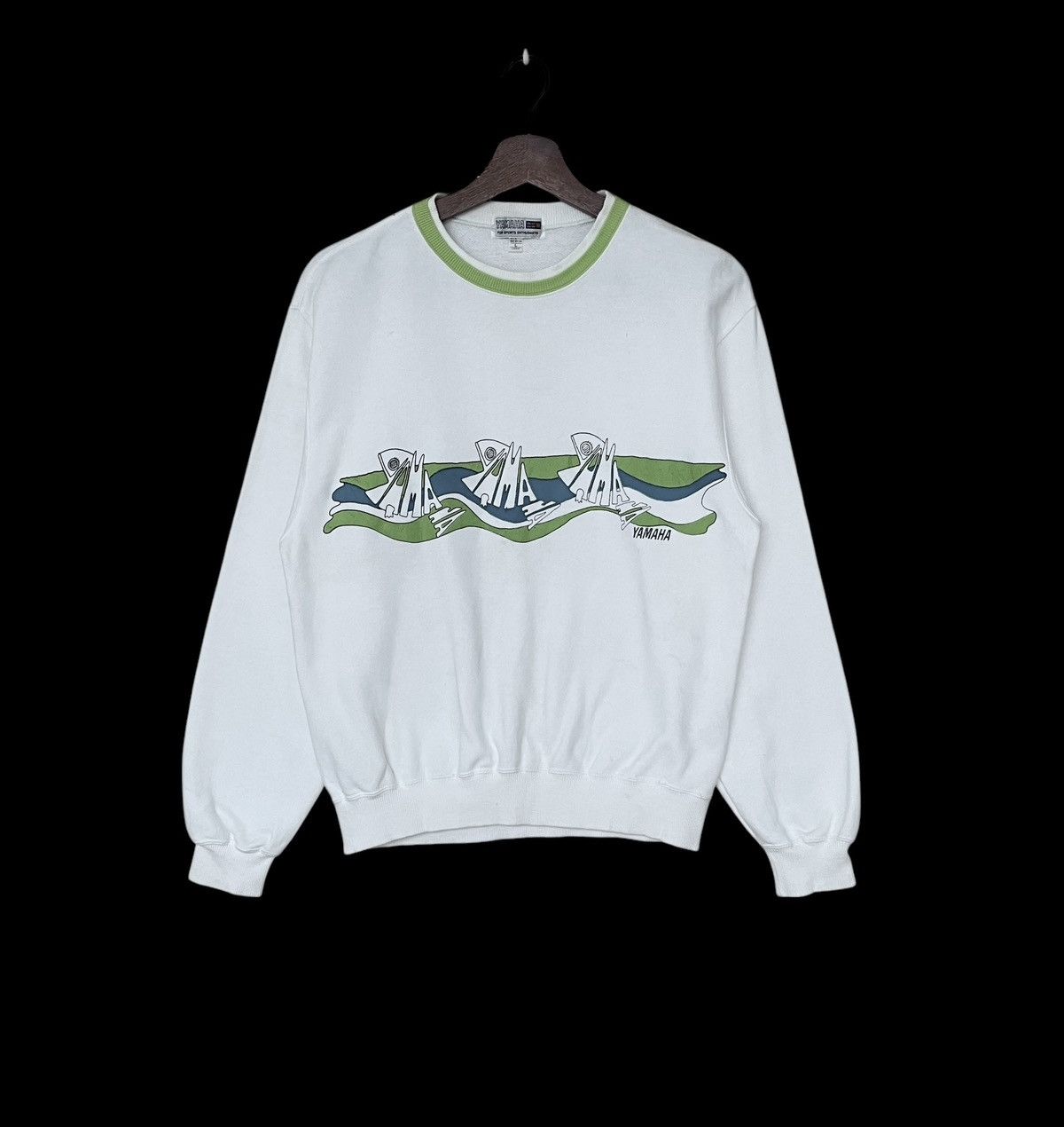 Vintage × Yamaha Vintage Brand Yamaha Sweatshirt 1990s Size US L / EU 52-54 / 3 - 1 Thumbnail