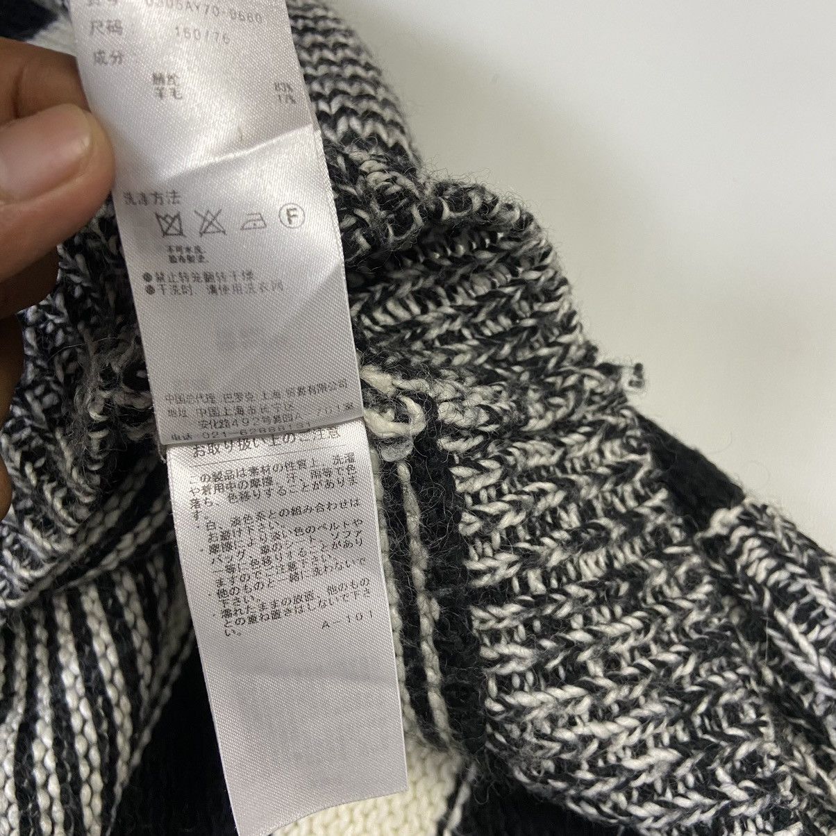 SLY SLY Japanese Designer Striped Knit Sweater Grunge Avant Vibe Size US XXL / EU 58 / 5 - 6 Thumbnail