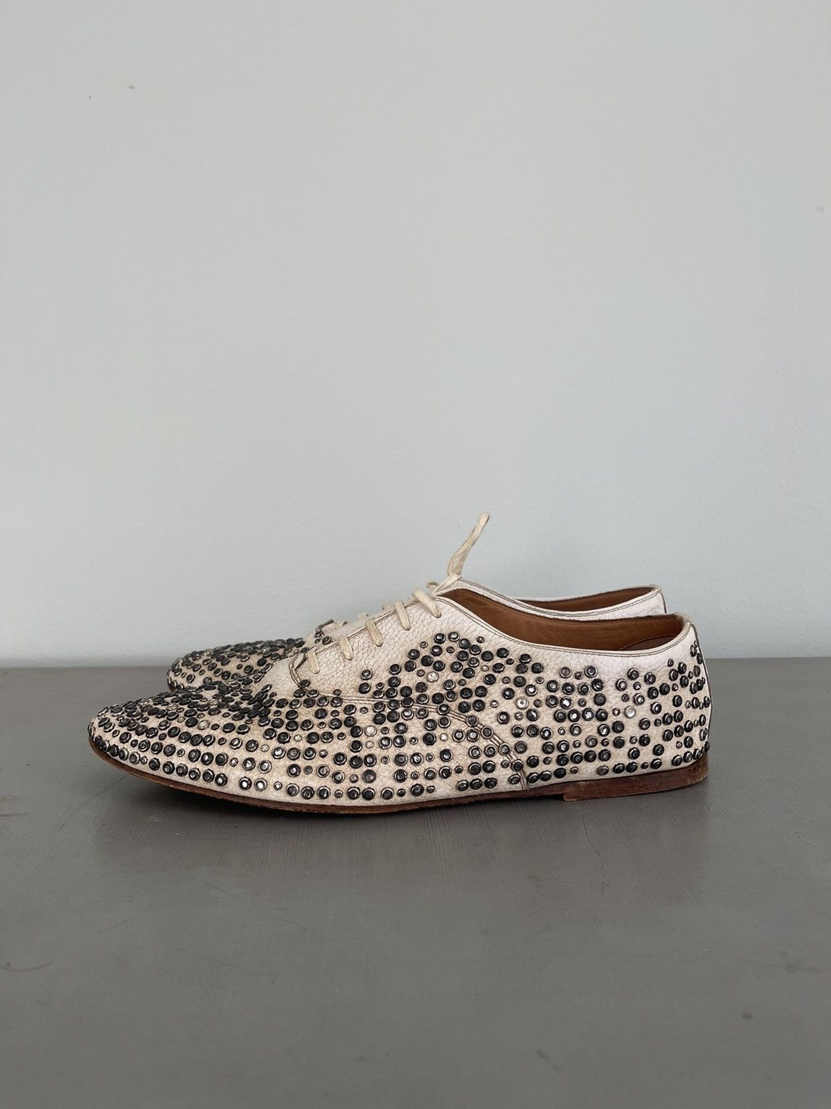 Saint Laurent Paris × Yves Saint Laurent Saint Laurent Leather Derby - Betty and Loulou Size US 11 / EU 44 - 1 Thumbnail