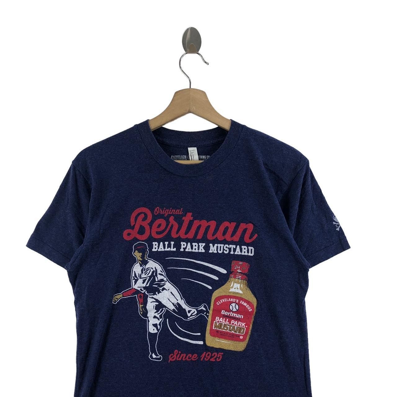 MLB BERTMAN BALL PARK MUSTARD Cleveland Tee Shirt Baseball Size S / US 4 / IT 40 - 3 Thumbnail