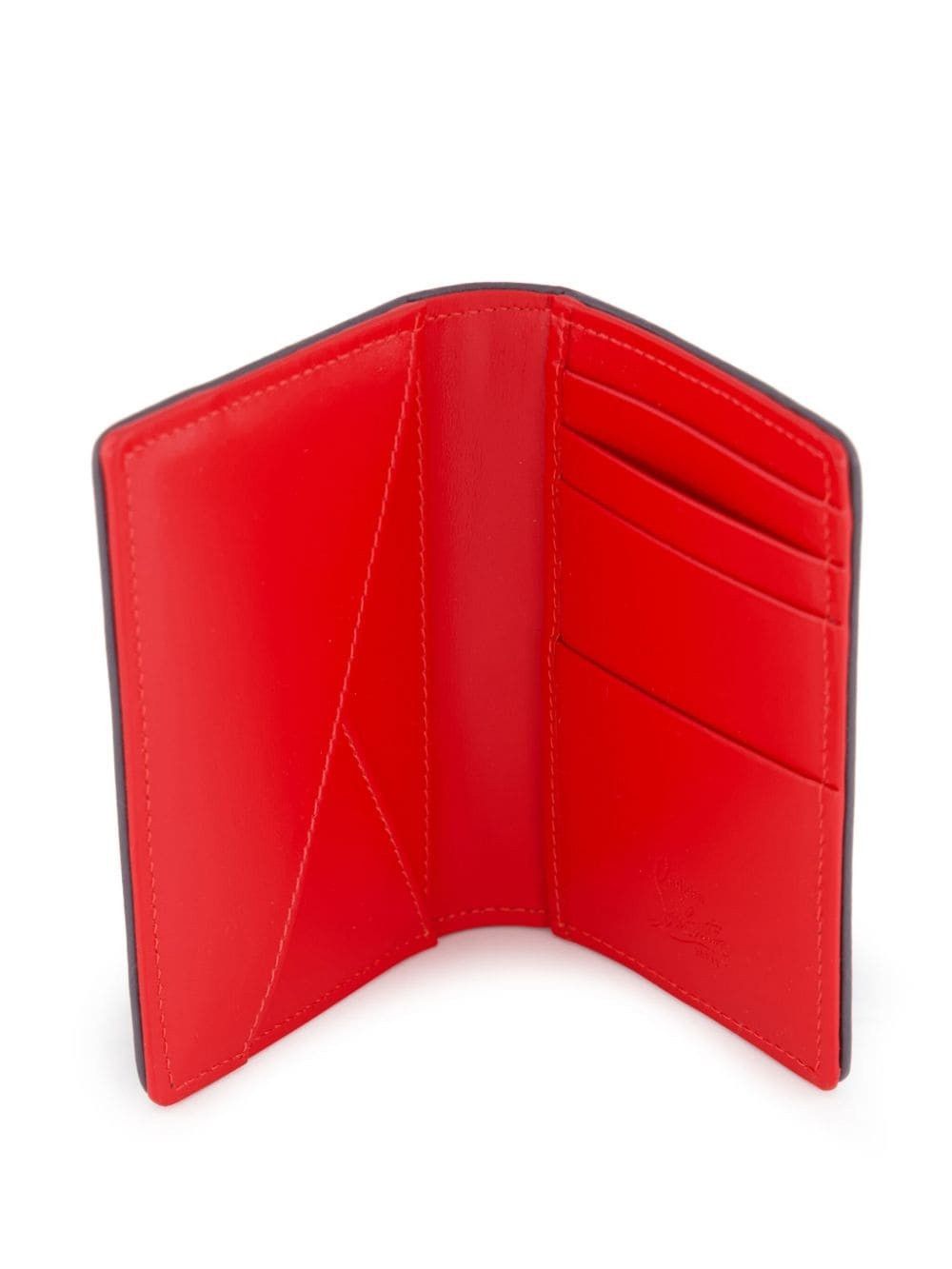 Christian Louboutin oc11z0225 Size: OS/Sifnos Card Holder in Purple Size ONE SIZE - 3 Thumbnail
