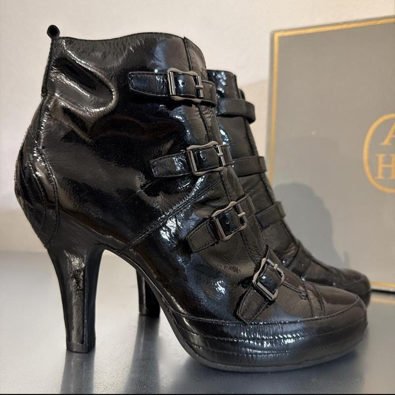 ASH ASH Black Buckle Boots Size US 9 / IT 39 - 3 Thumbnail