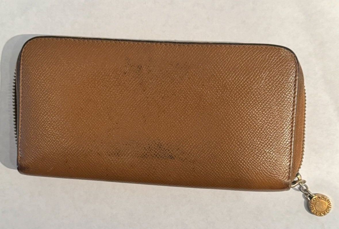 Bvlgari Bvlgari Brown Leather Long Wallet Size ONE SIZE - 2 Thumbnail