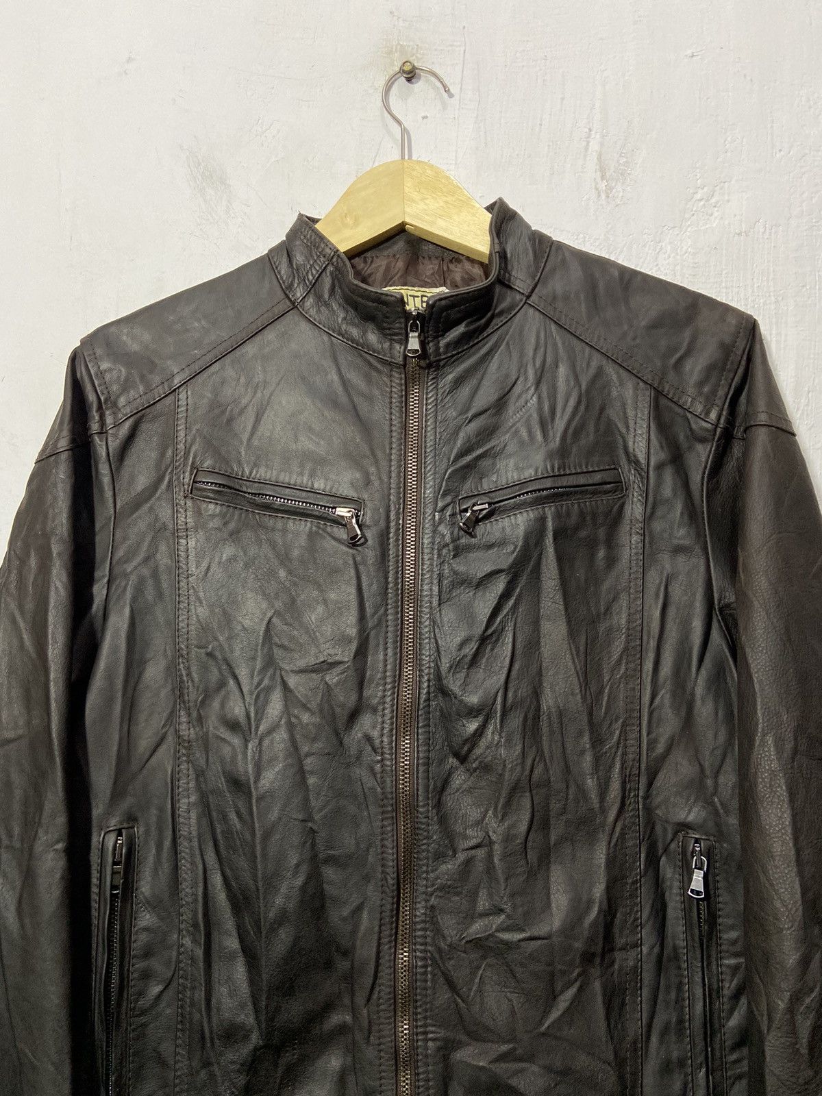 Genuine Leather Vintage Contex Max Riders Racer Leather Jacket Size US M / EU 48-50 / 2 - 3 Thumbnail