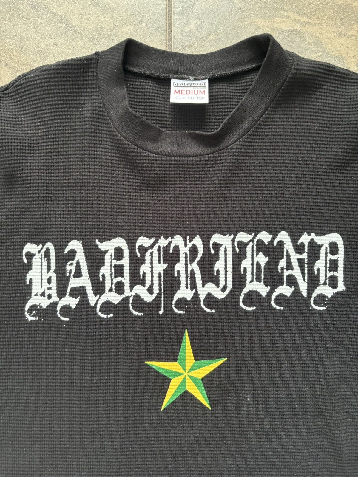 Badfriend Badriend Waffle Longsleeve Size US M / EU 48-50 / 2 - 2 Thumbnail