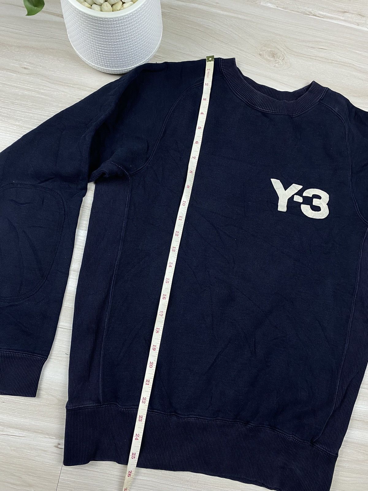 Adidas × Y-3 × Yohji Yamamoto Very Rare! Adidas Y-3 by Yohji Yamamoto Spell Out Crewneck Size US S / EU 44-46 / 1 - 11 Thumbnail