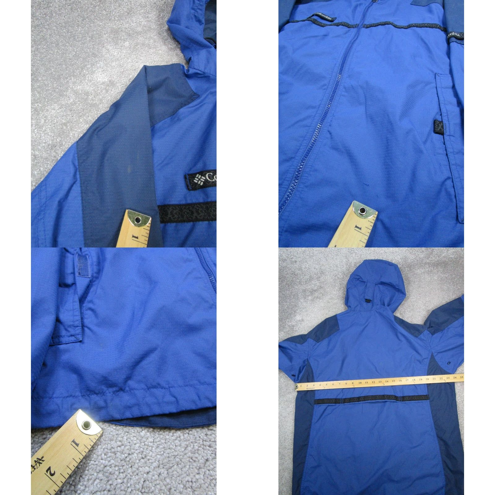 Vintage VINTAGE Columbia Windbreaker Jacket Mens M Blue Full Zip Windbreaker Logo Regular Jackets Mens Size US M / EU 48-50 / 2 - 8 Thumbnail