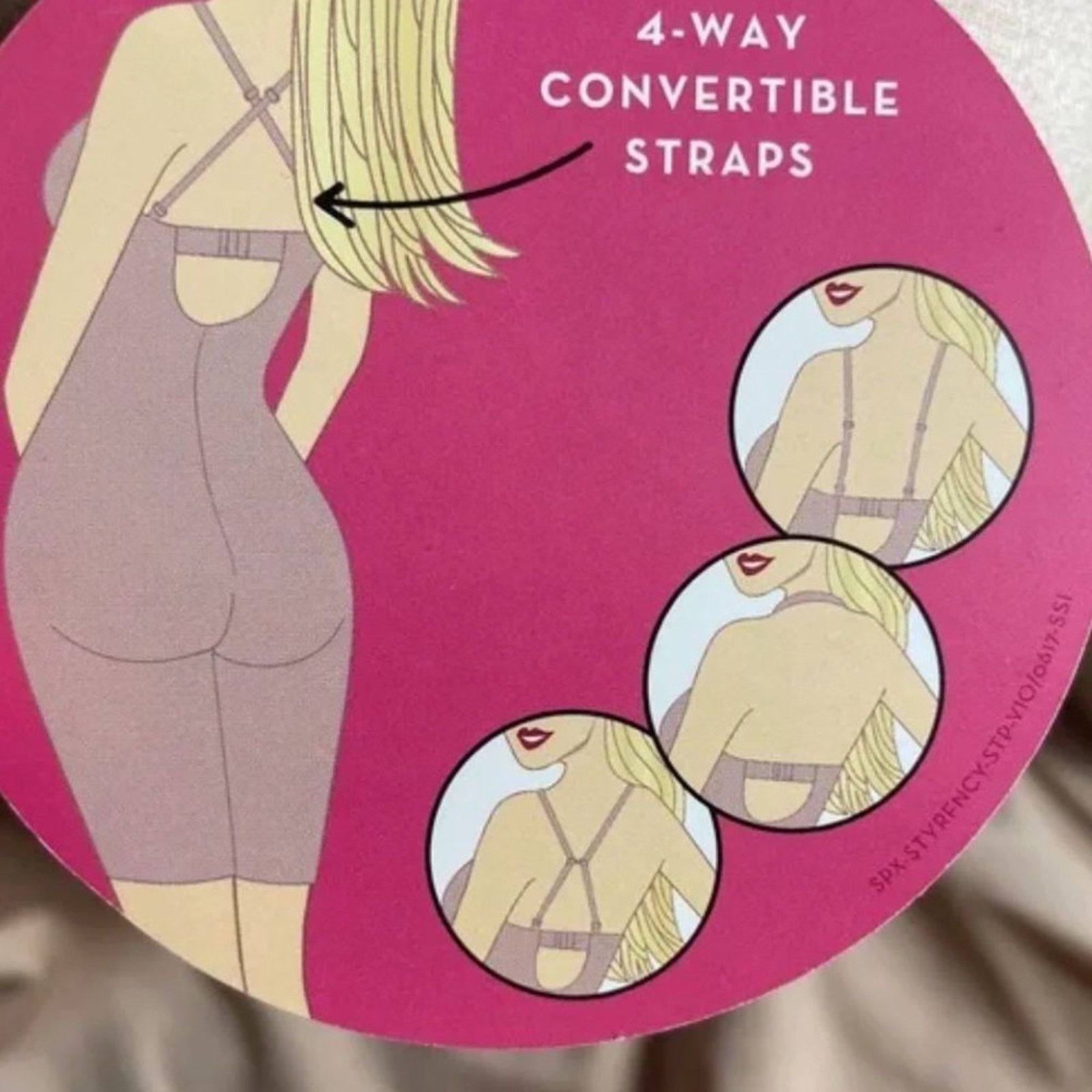 Spanx SPANX Suit Your Fancy Strapless Cupped Mid-Thigh Bodysuit L Size ONE SIZE - 9 Thumbnail