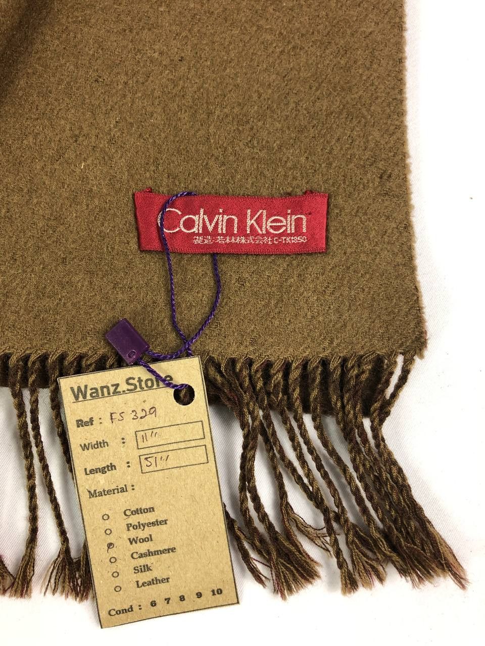 Calvin Klein Calvin Klein Scarf / Muffler / Neckwear FS329 Size ONE SIZE - 2 Thumbnail