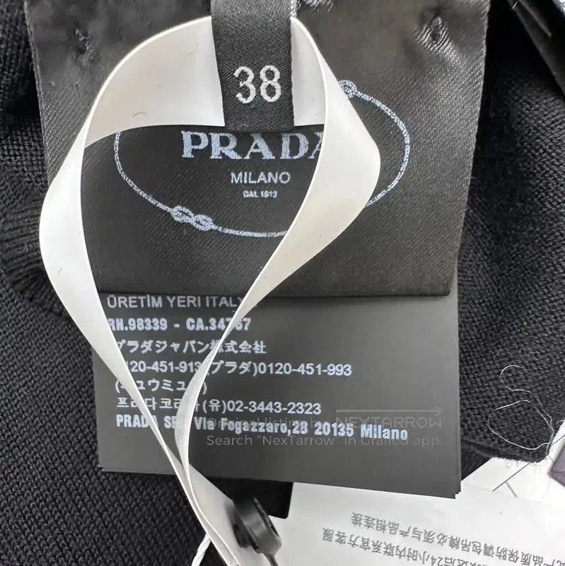 Other Prada Women’s Black Knitted Sweater. Size M / US 6-8 / IT 42-44 - 5 Thumbnail