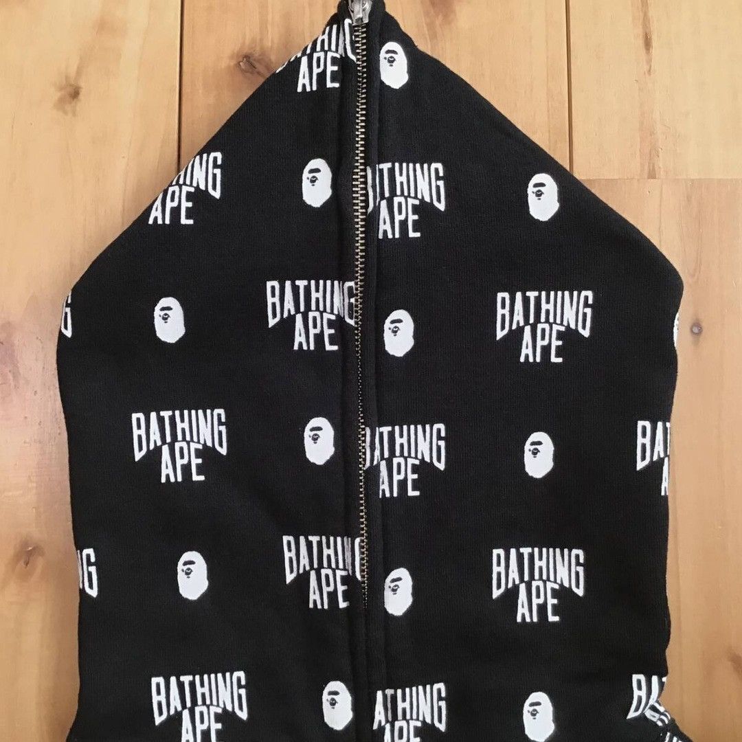 Bape BAPE LOGO Monogram full zip hoodie a bathing ape Size US S / EU 44-46 / 1 - 4 Thumbnail