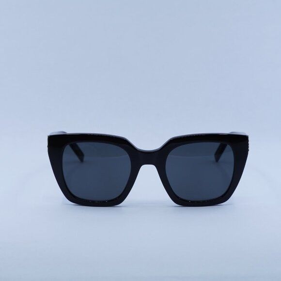 Saint Laurent Paris New Saint Laurent SLM143 001 Sunglasses - Black Frame Size ONE SIZE - 2 Thumbnail