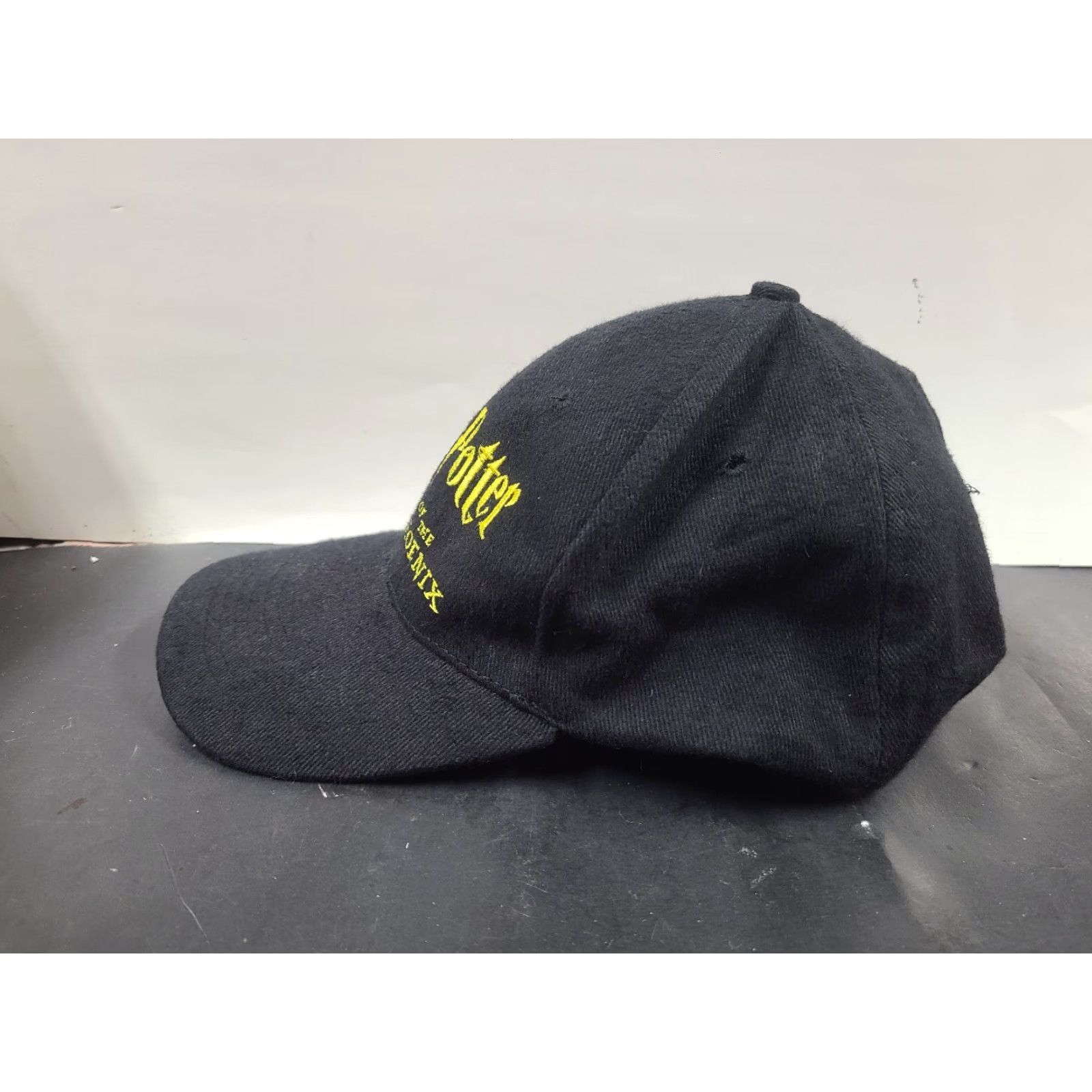 Vintage VINTAGE Scholastic HARRY POTTER promotional Hat Cap Adjustable Order Phoenix Adult Unisex Adults Baseball Cap Black 100% Cotton Velcro Adjustable Size ONE SIZE - 4 Thumbnail