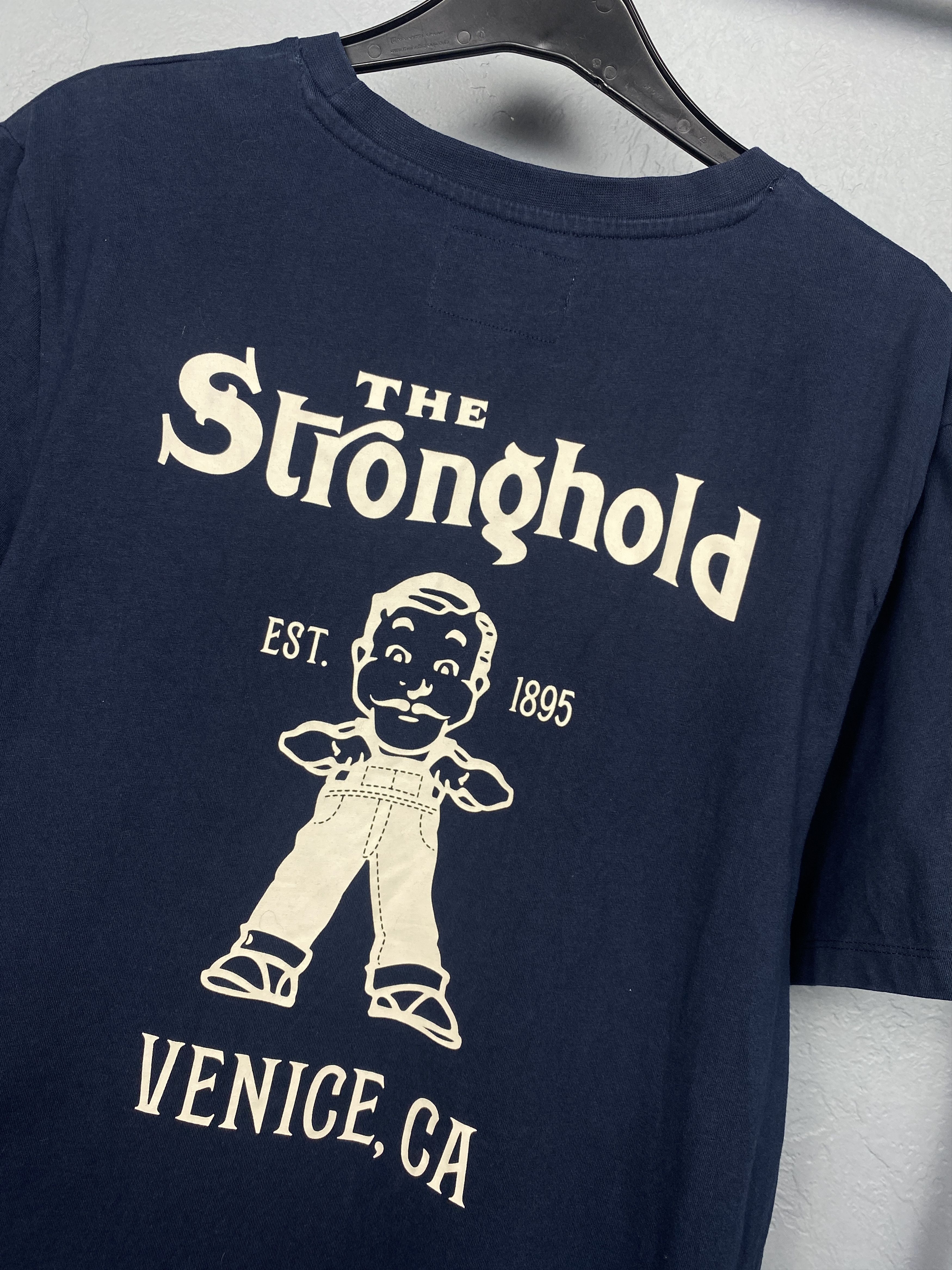 The Stronghold The Stronghold Vintage Mens T-Shirt Y2K Tee Size US L / EU 52-54 / 3 - 2 Thumbnail